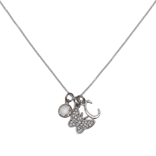 Personalised Butterfly Necklace