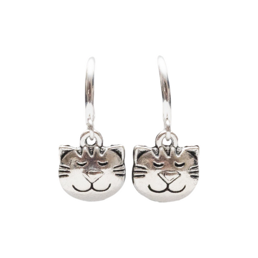 Cat Face Earrings