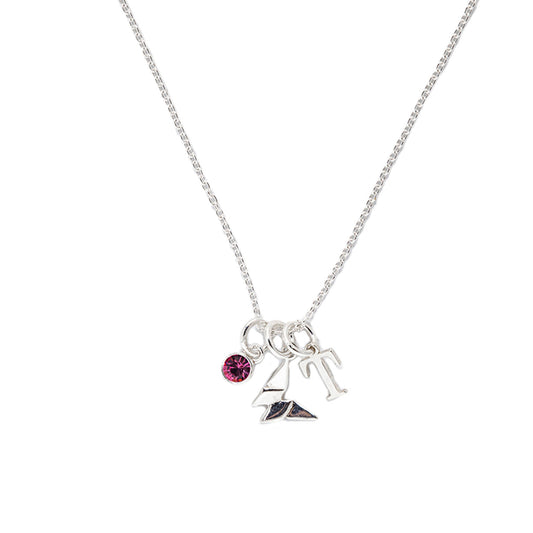 Sterling Silver Personalised Butterfly Necklace