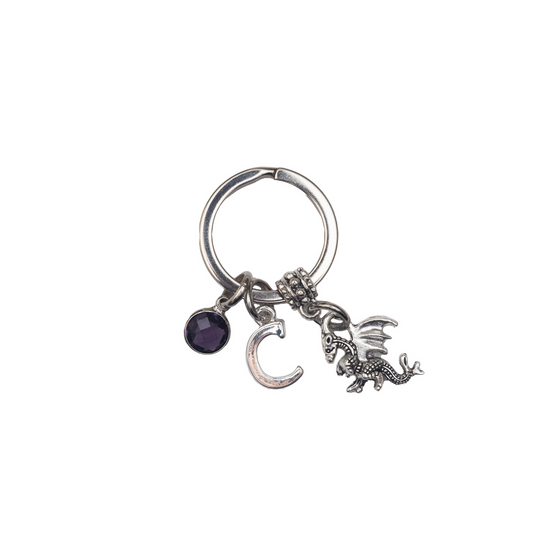 Personalised Dragon Keyring
