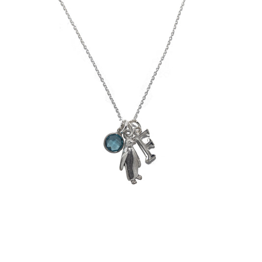 Personalised Penguin Necklace