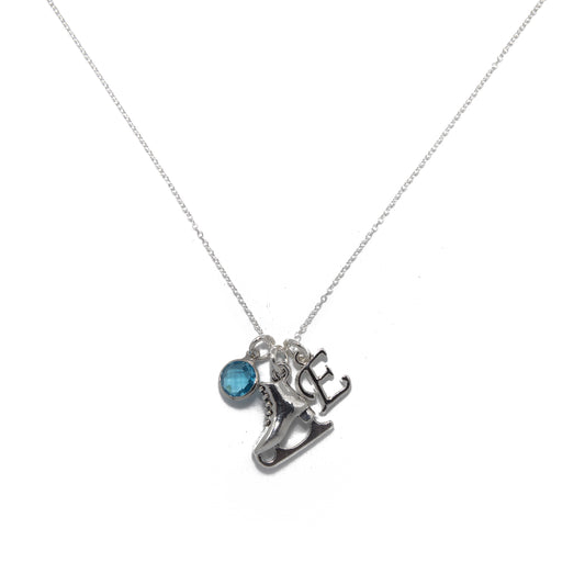 Personalised Ice Skate Necklace