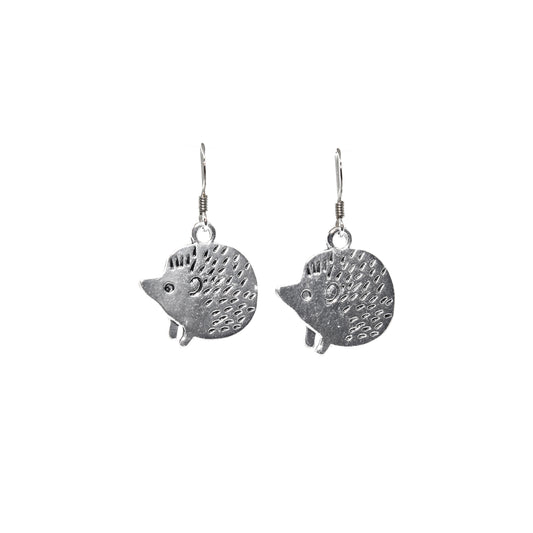 Hedgehog Charm Earrings