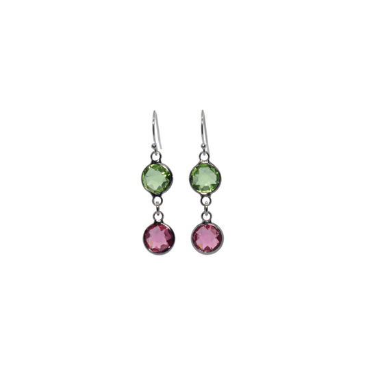 Birthstone Charm Earrings