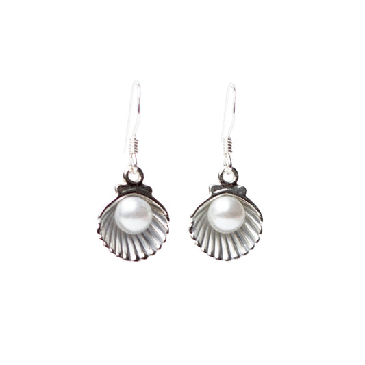 Shell Charm Earrings