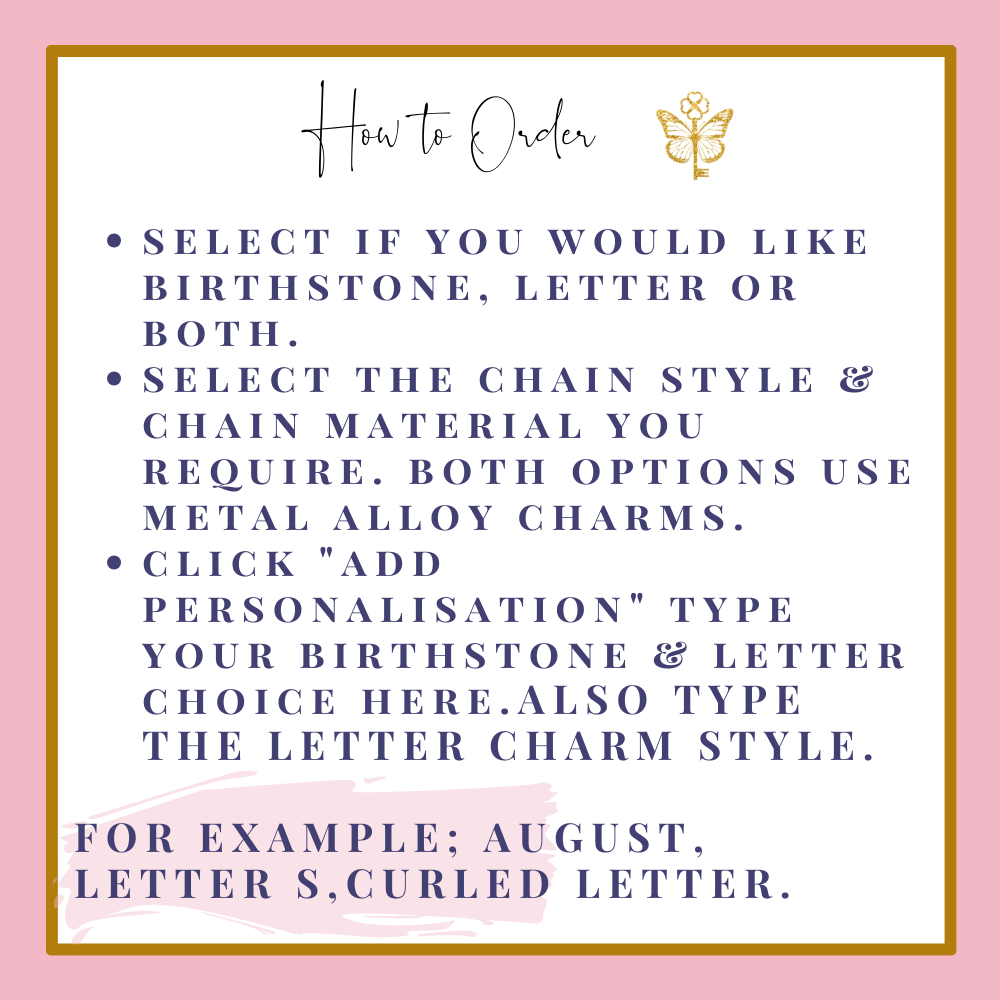 Personalised Giraffe Necklace