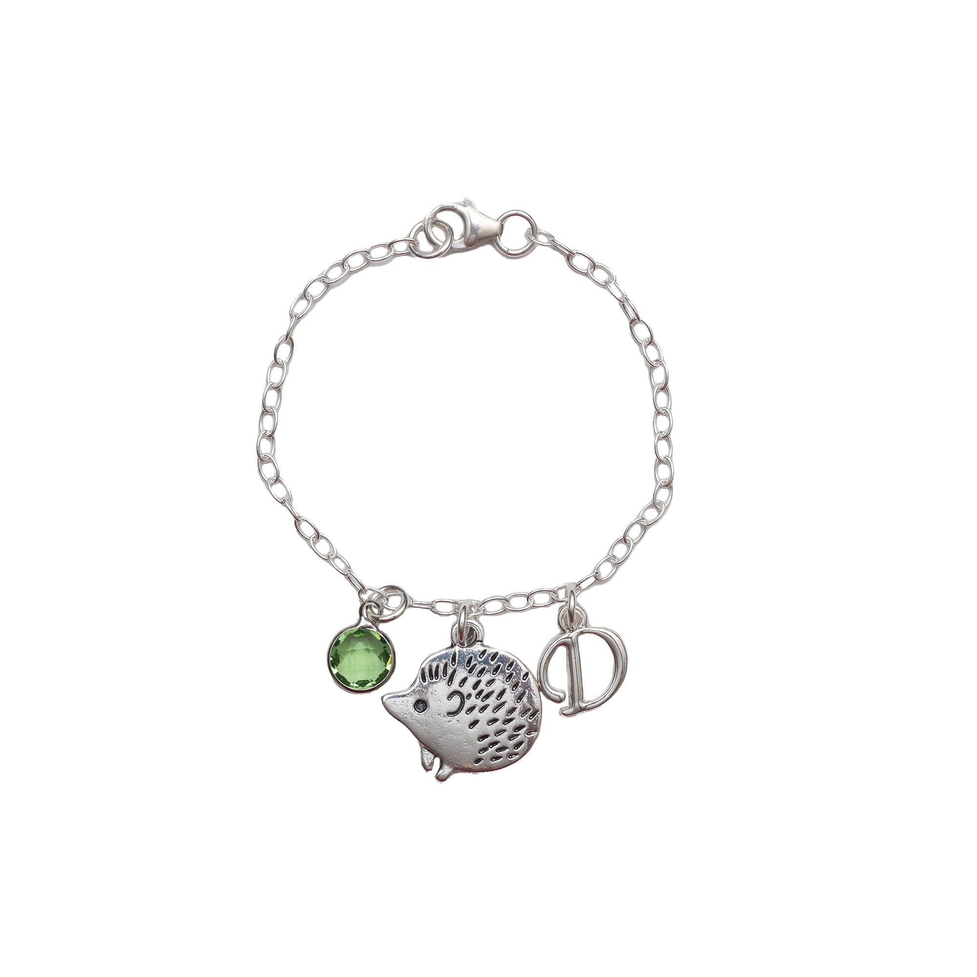 Personalised Hedgehog Bracelet