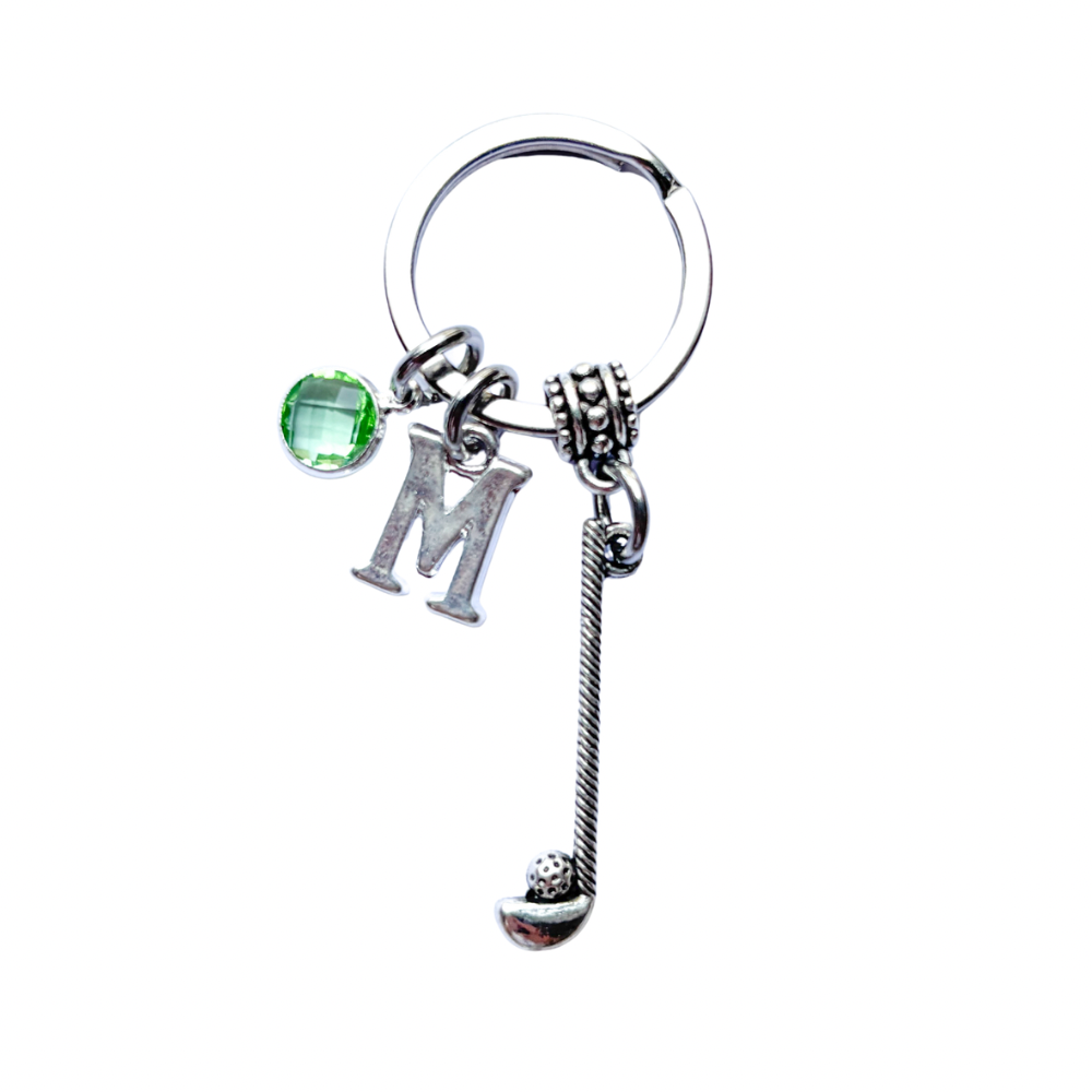 Personalised Golf Keyring