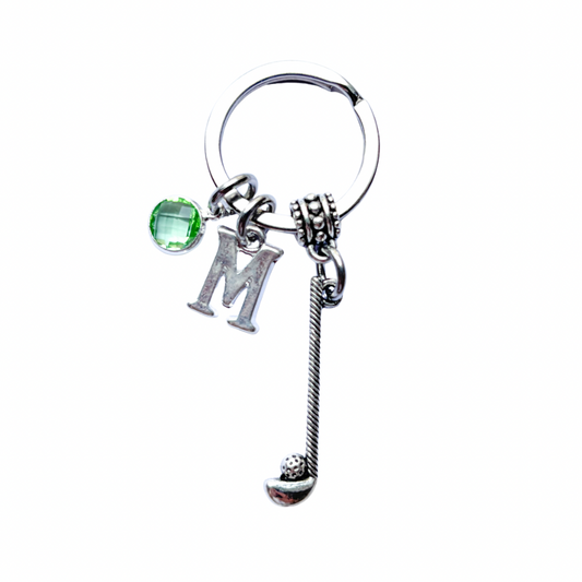 Personalised Golf Keyring