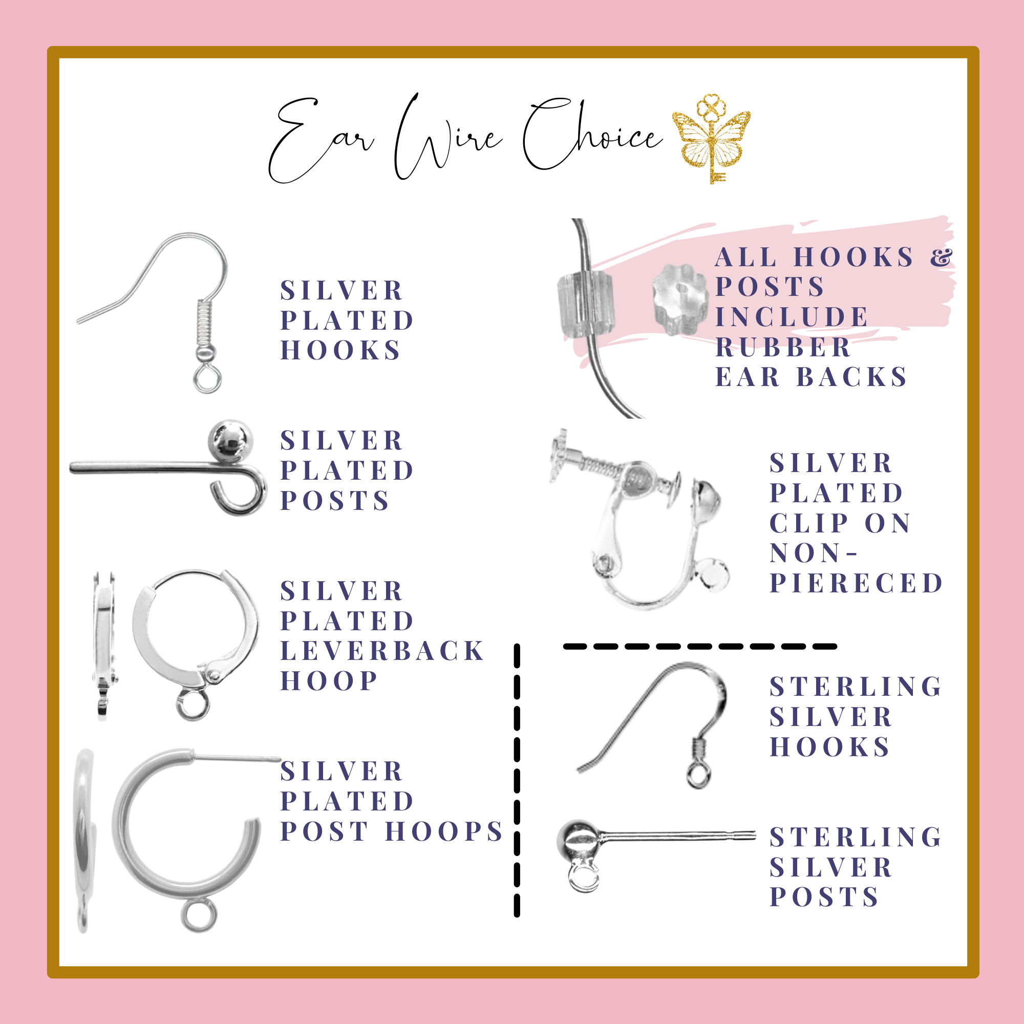 Dachshund Charm Earrings