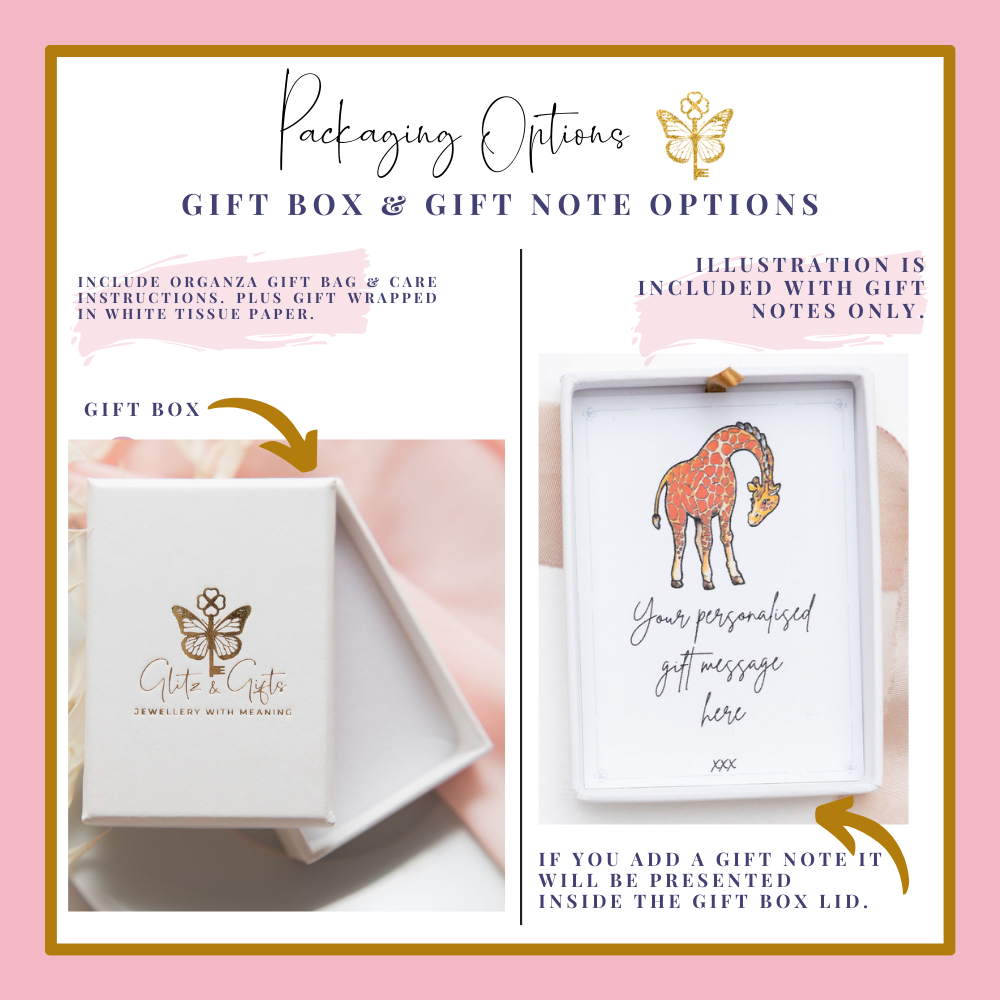 Personalised Giraffe Necklace