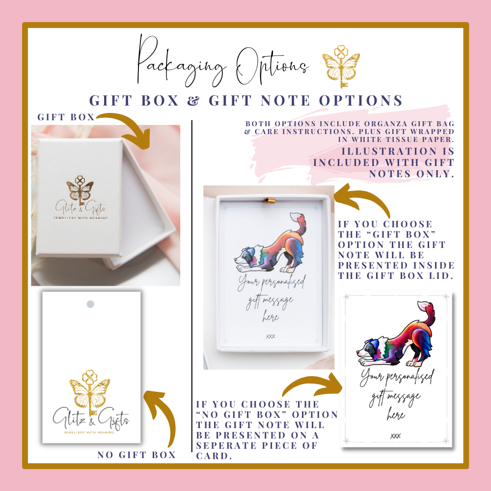 Personalised Border Collie Keyring