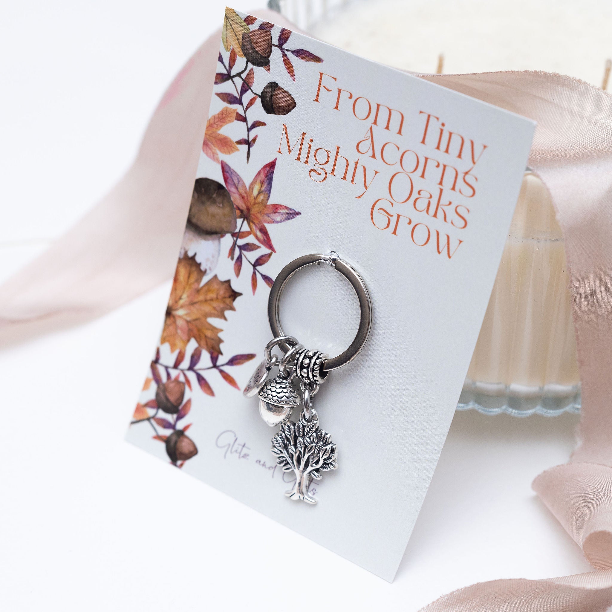 Acorn Teacher Thankyou Gifts Keyring