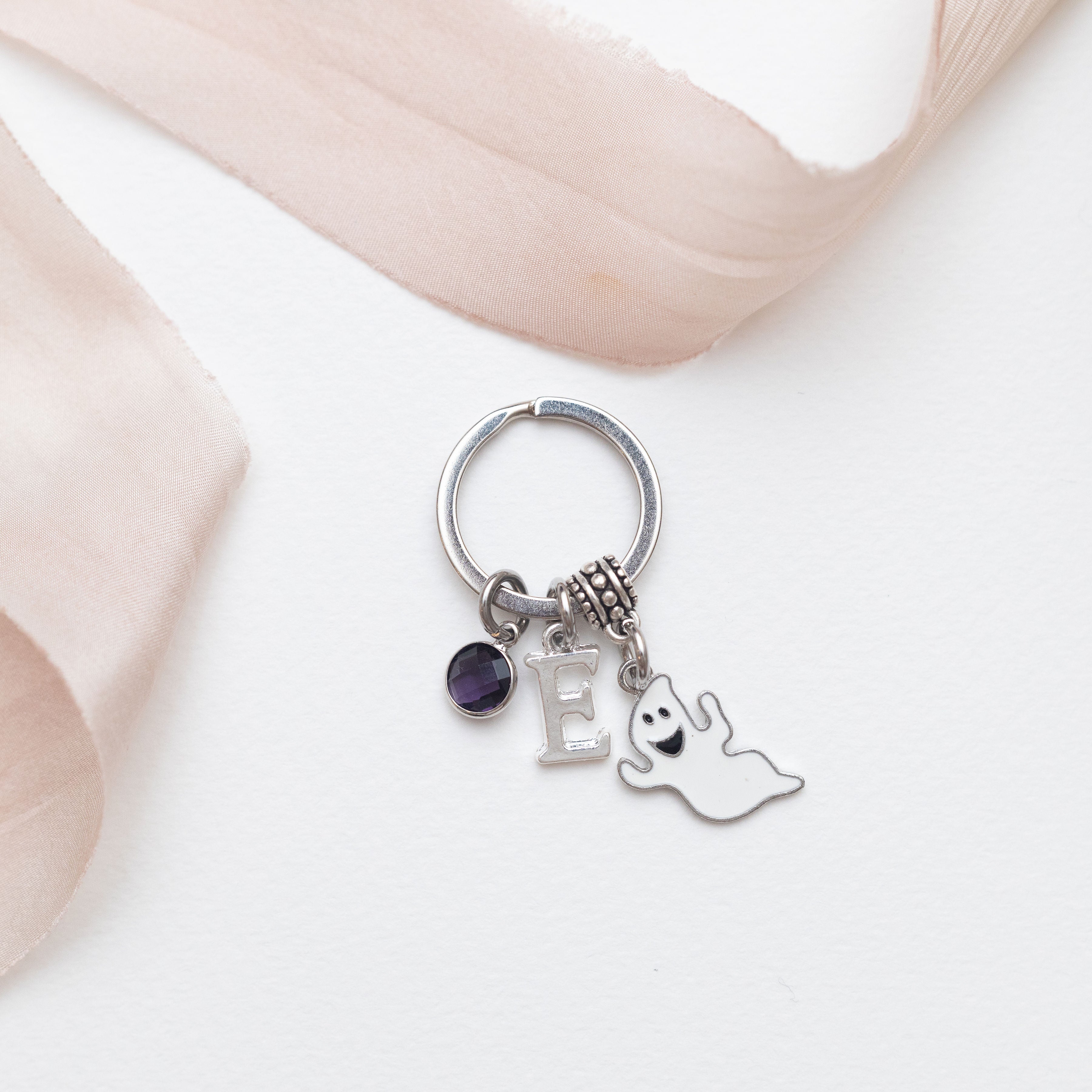 Personalised Ghost Keyring