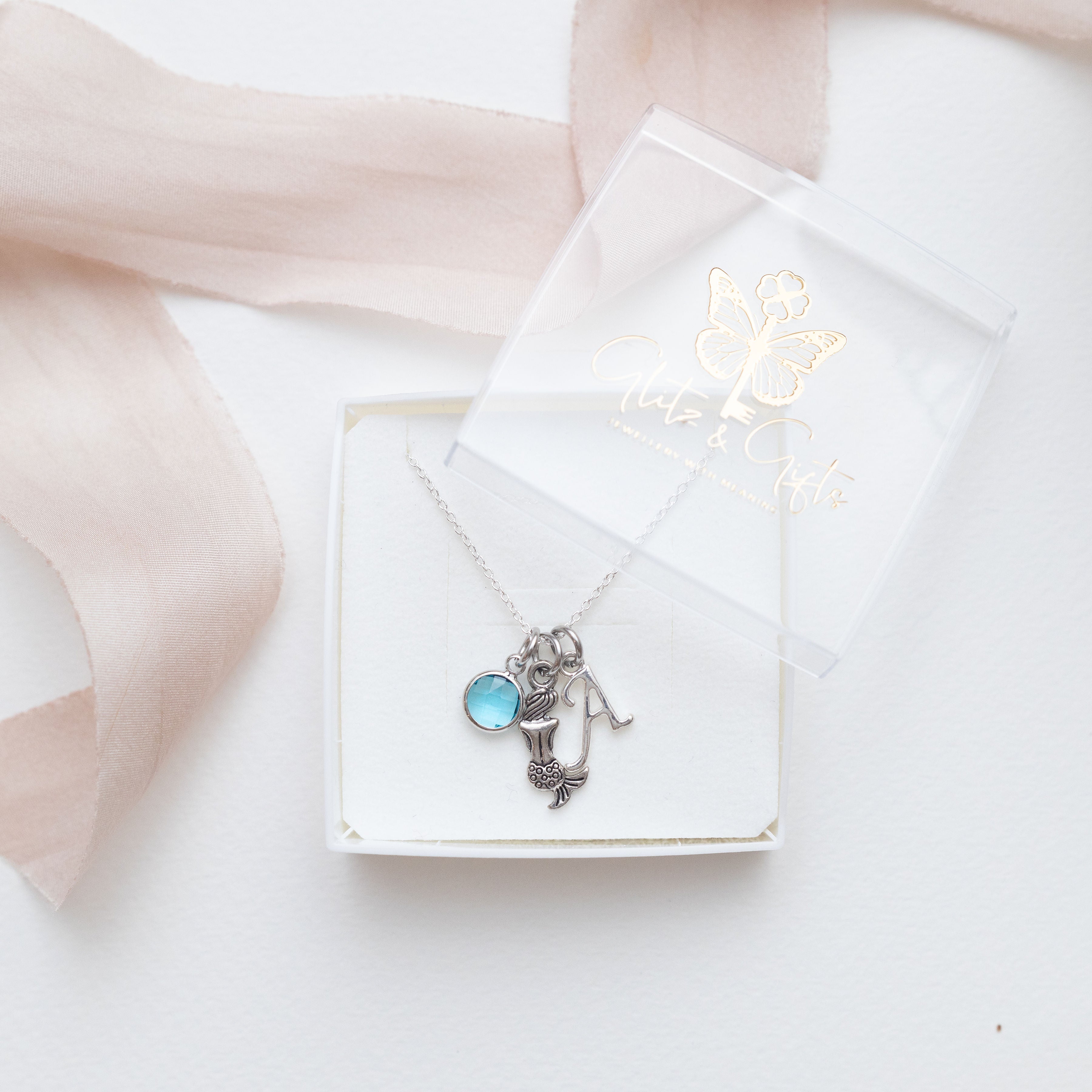 Personalised Mermaid Necklace