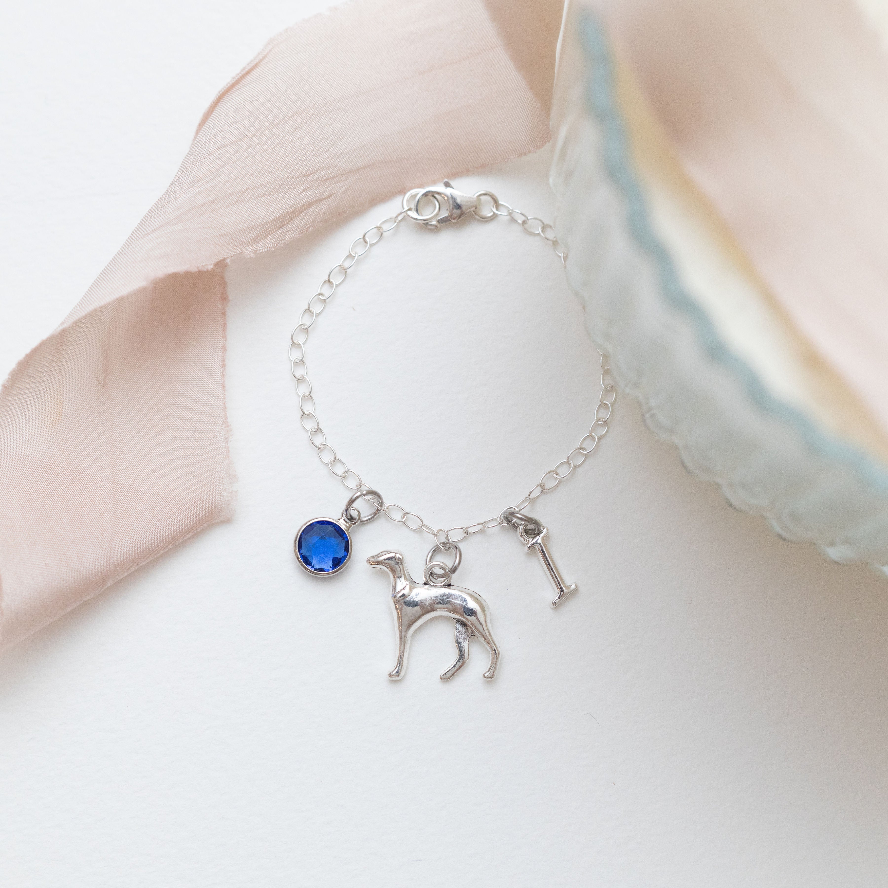Personalised Greyhound Bracelet