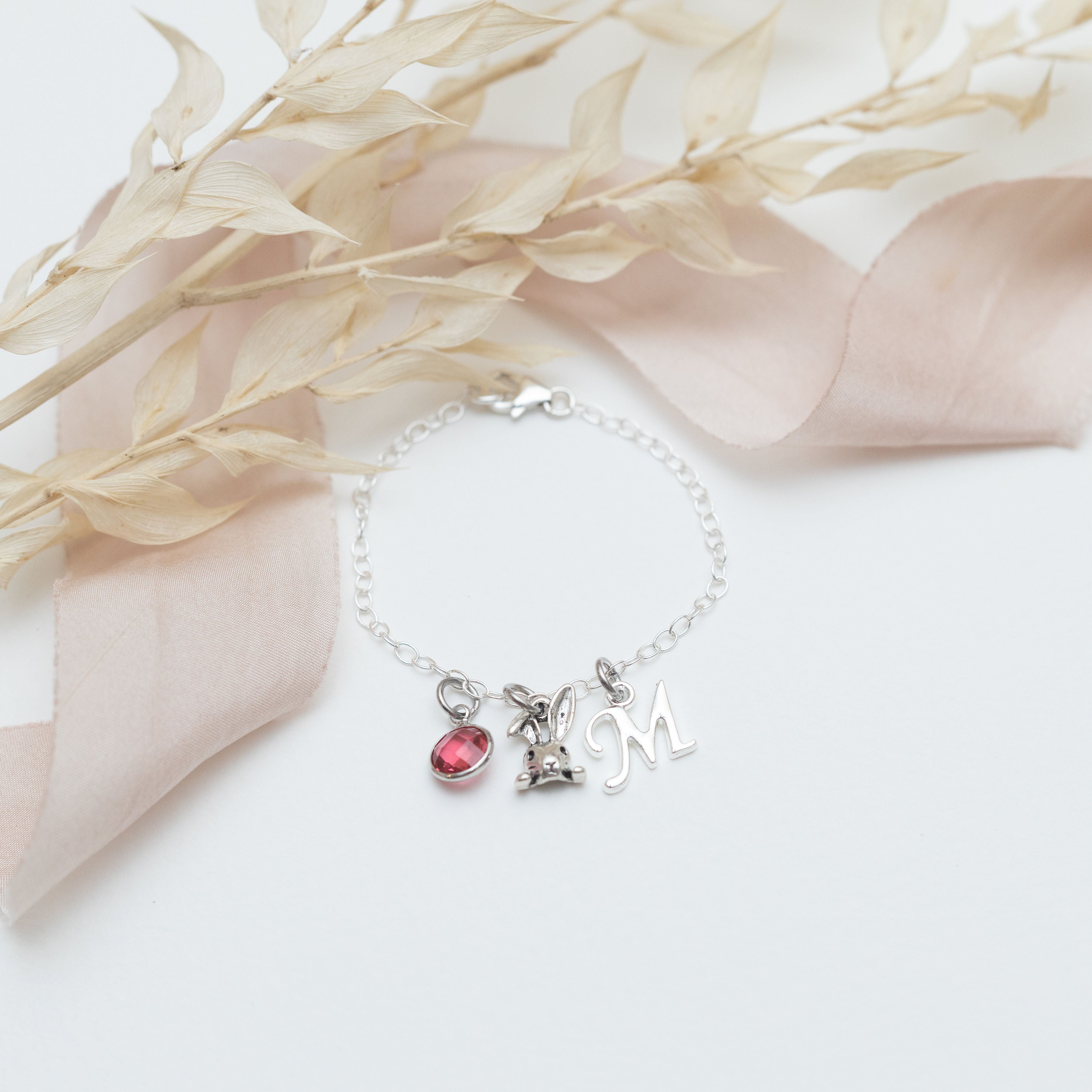 Personalised Rabbit Bracelet