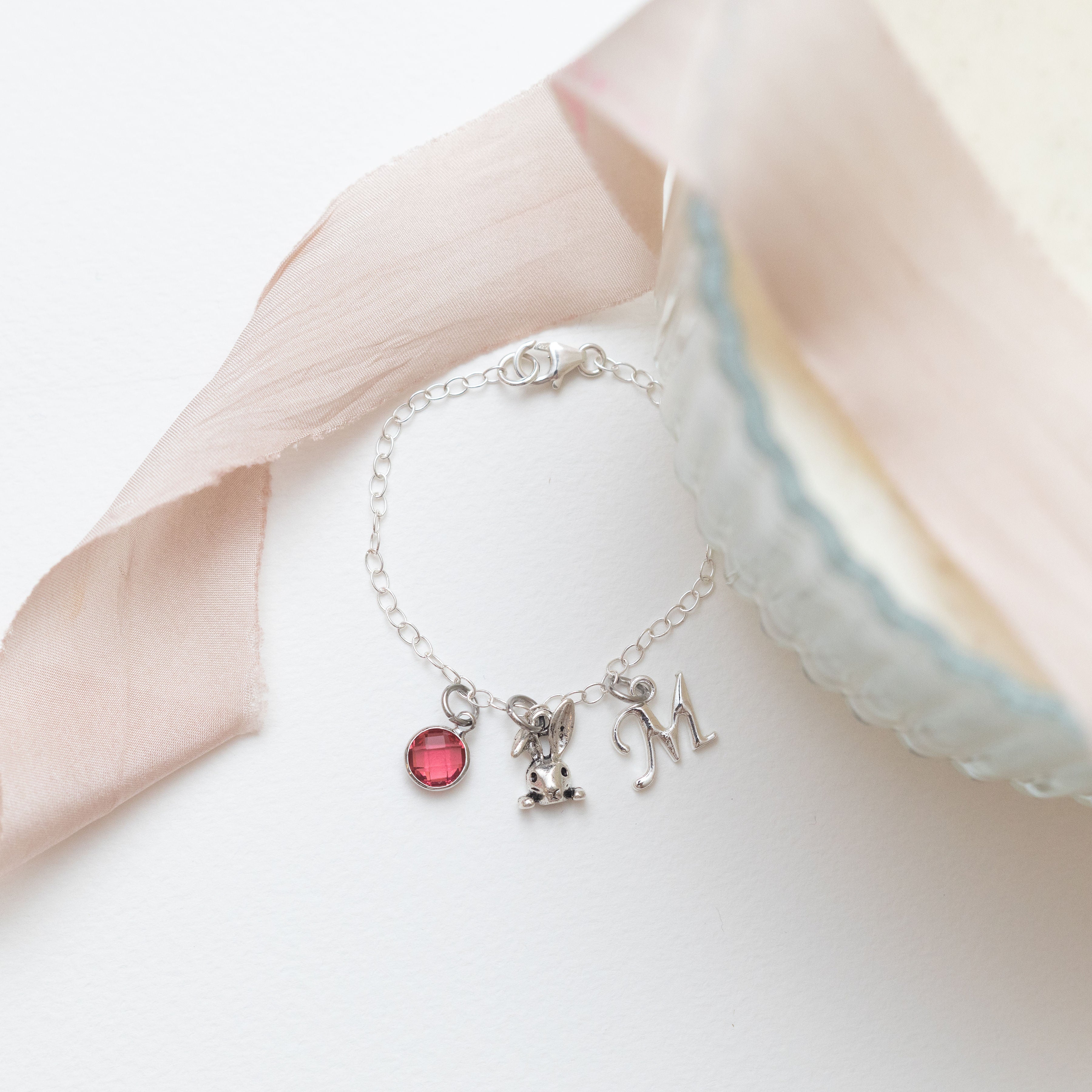 Personalised Rabbit Bracelet