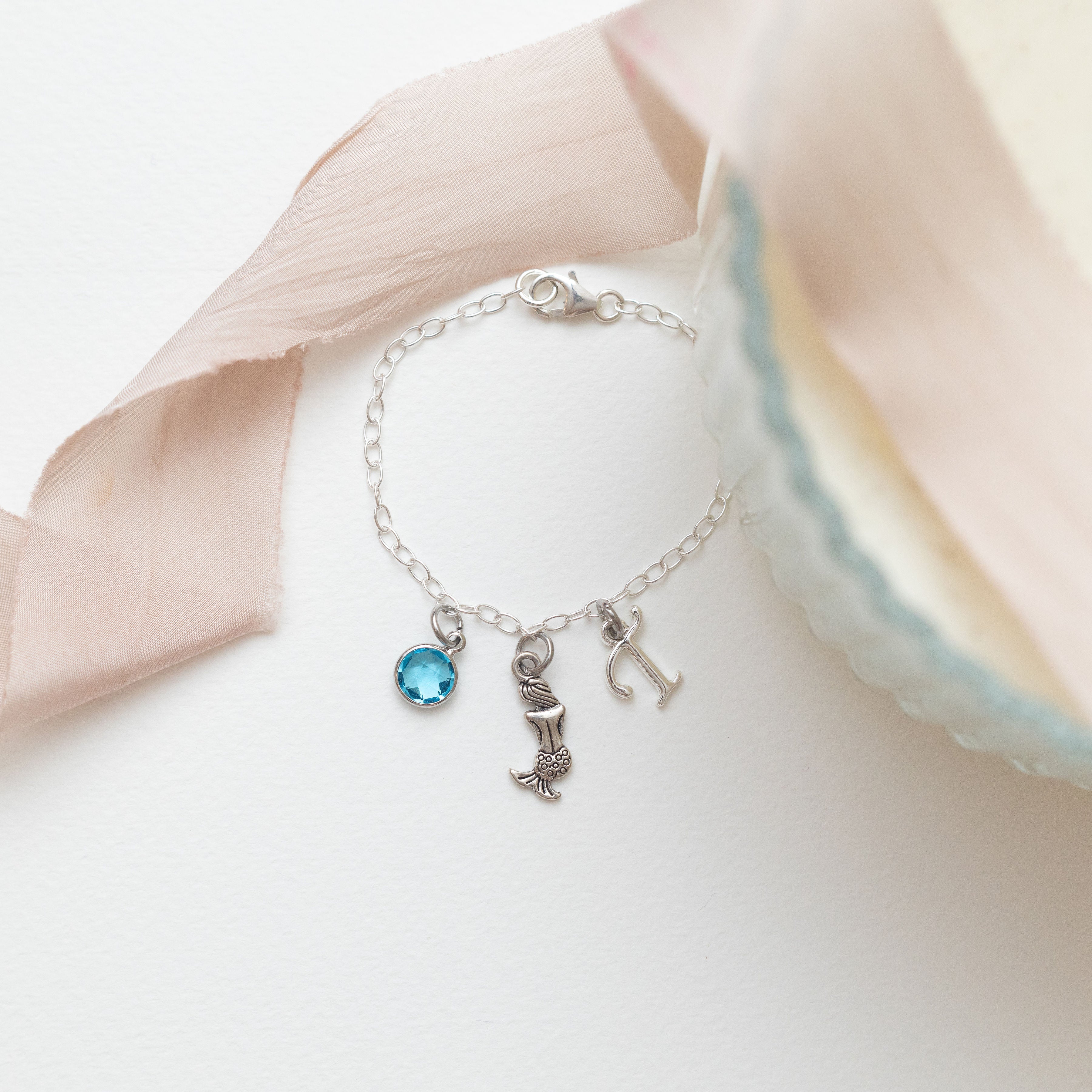 Personalised Mermaid Bracelet