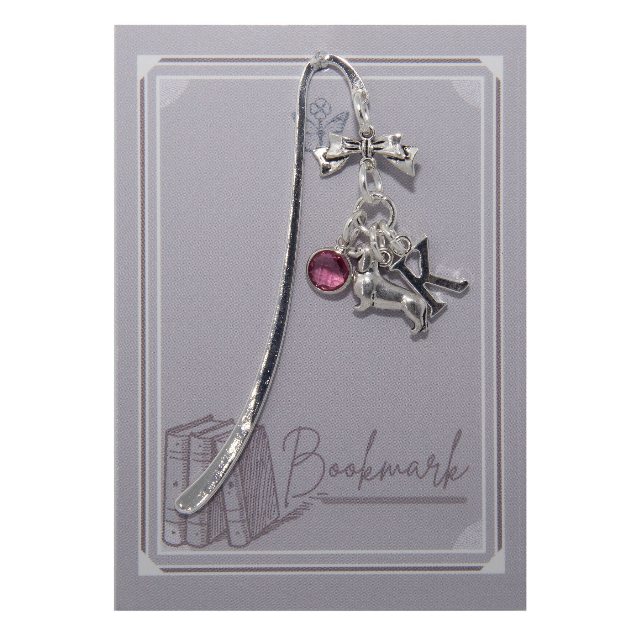 Personalised Dachshund Bookmark