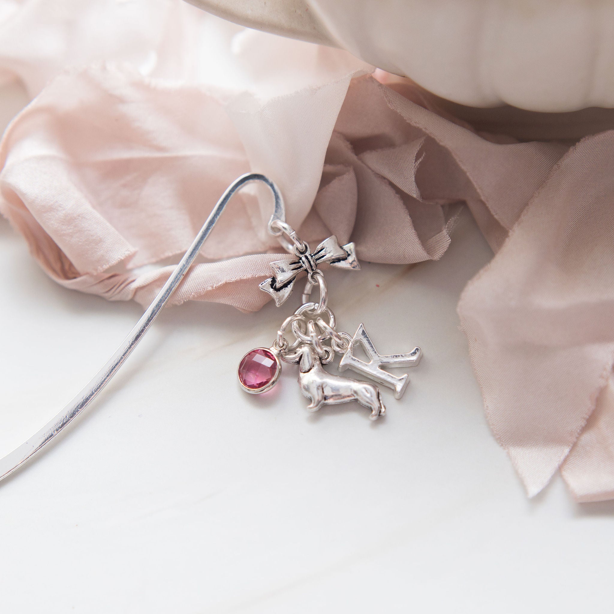 Personalised Dachshund Bookmark