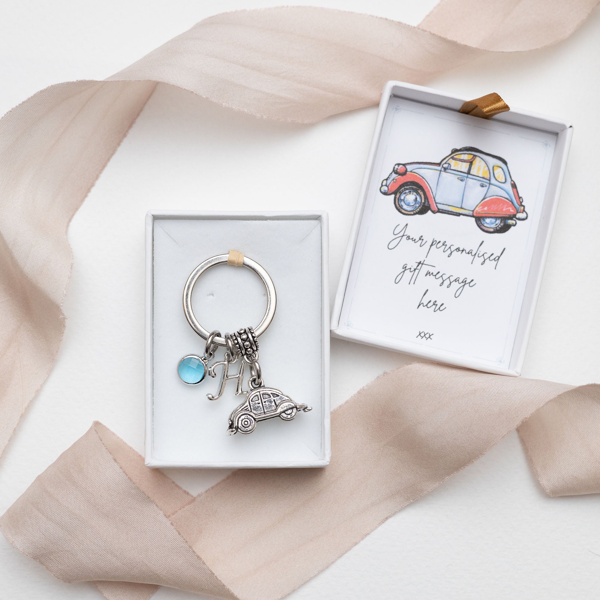 Personalised Car Keyring