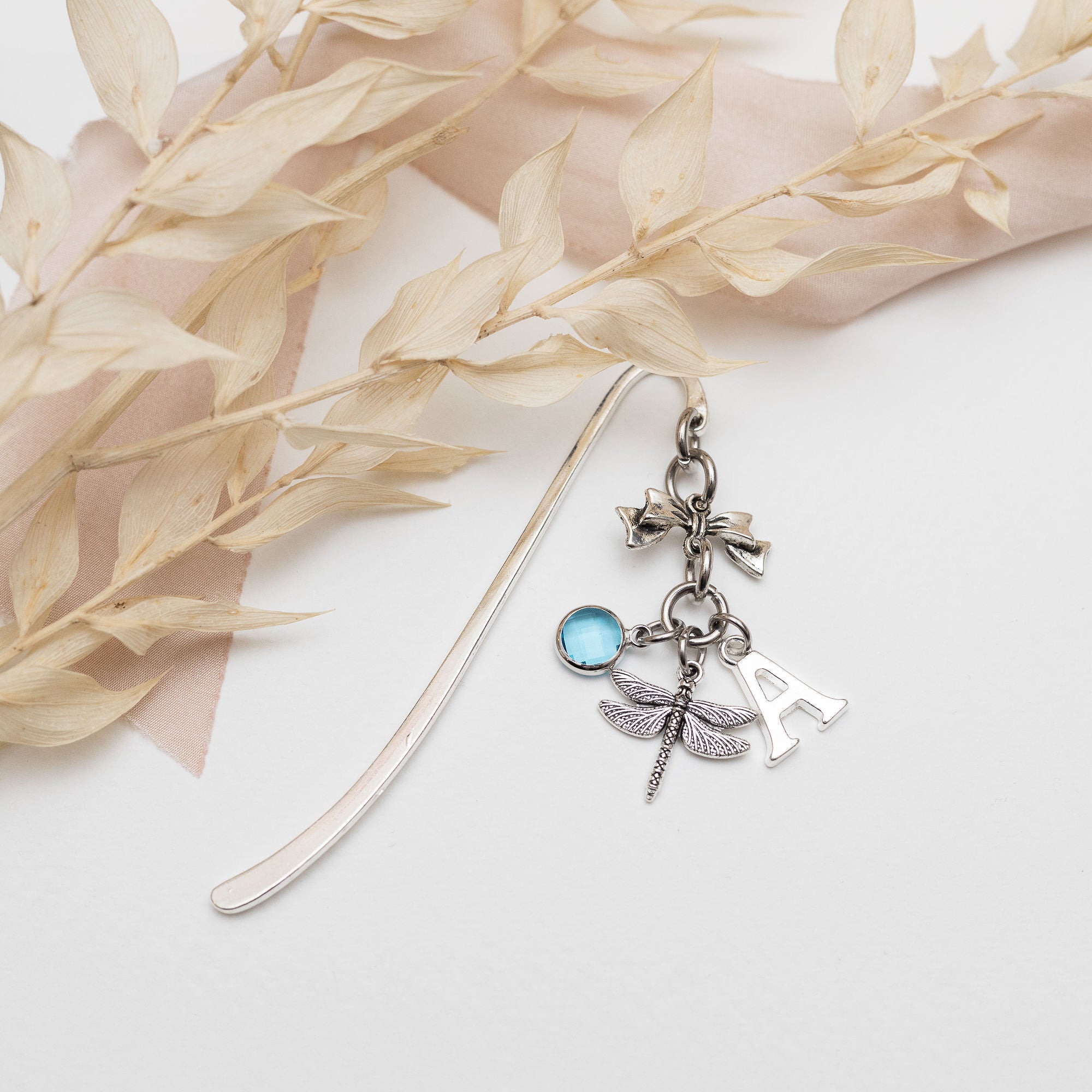 Personalised Dragonfly Bookmark