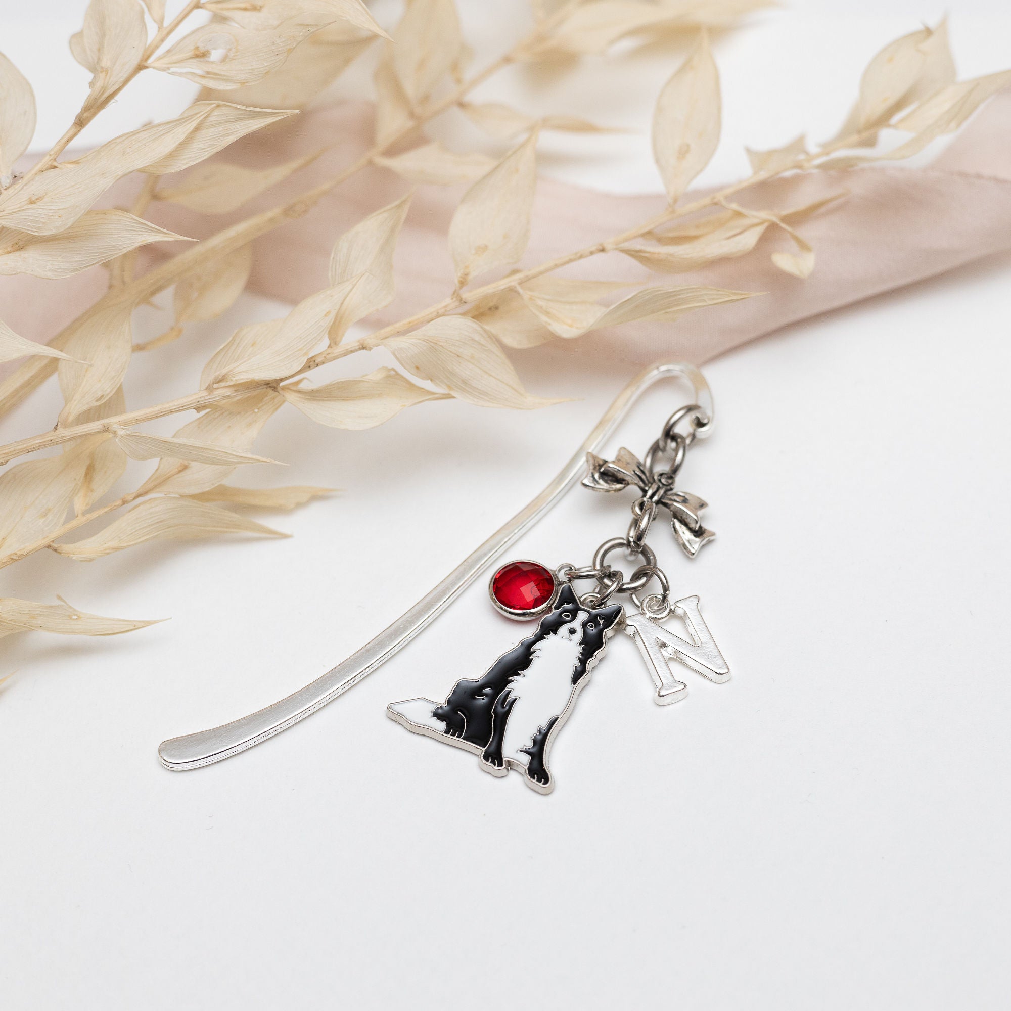 Personalised Border Collie Bookmark