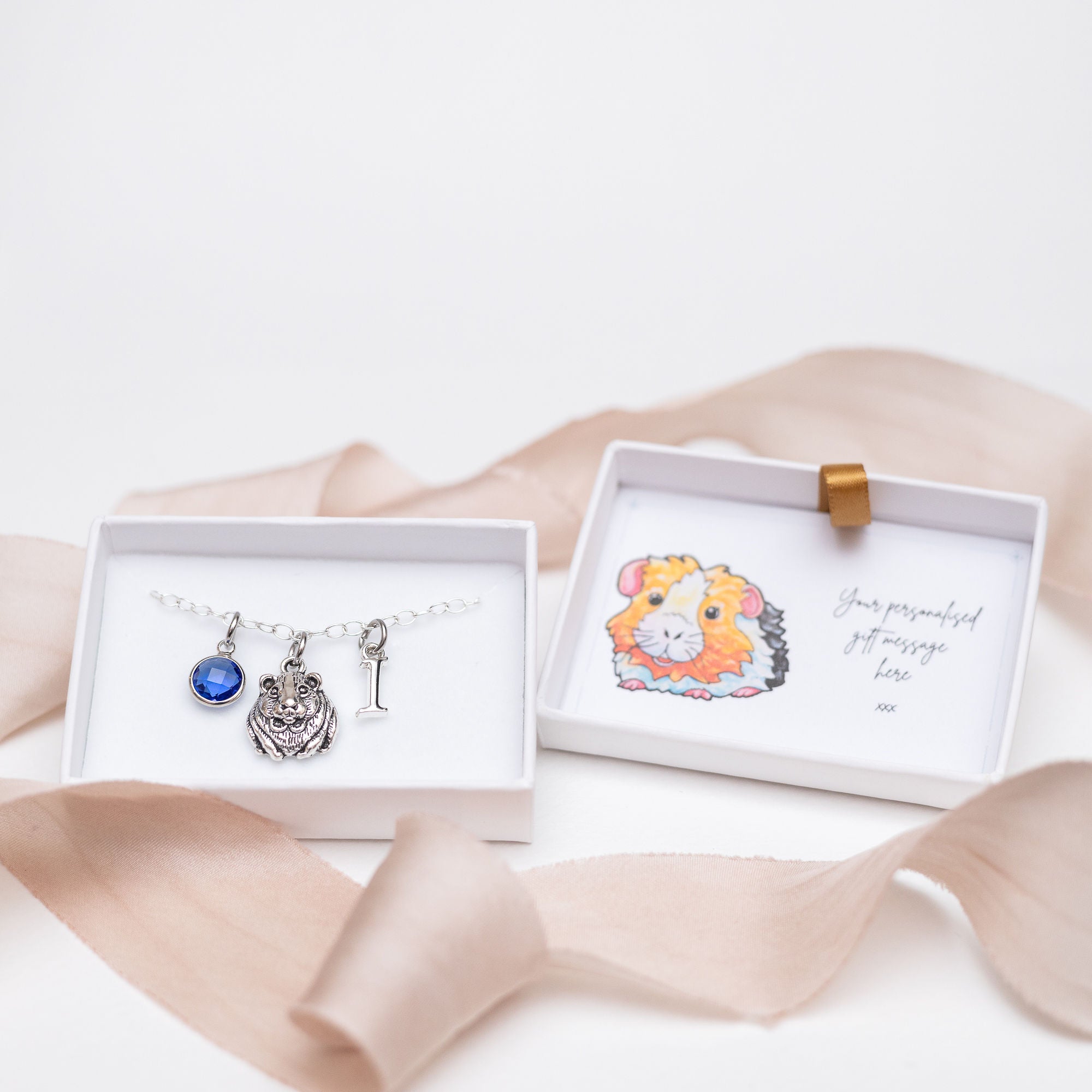 Personalised Guinea Pig Bracelet