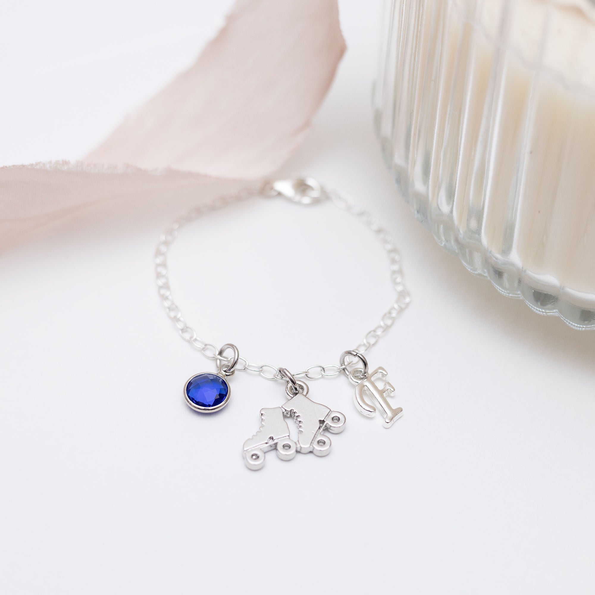 Personalised Roller Skate Bracelet