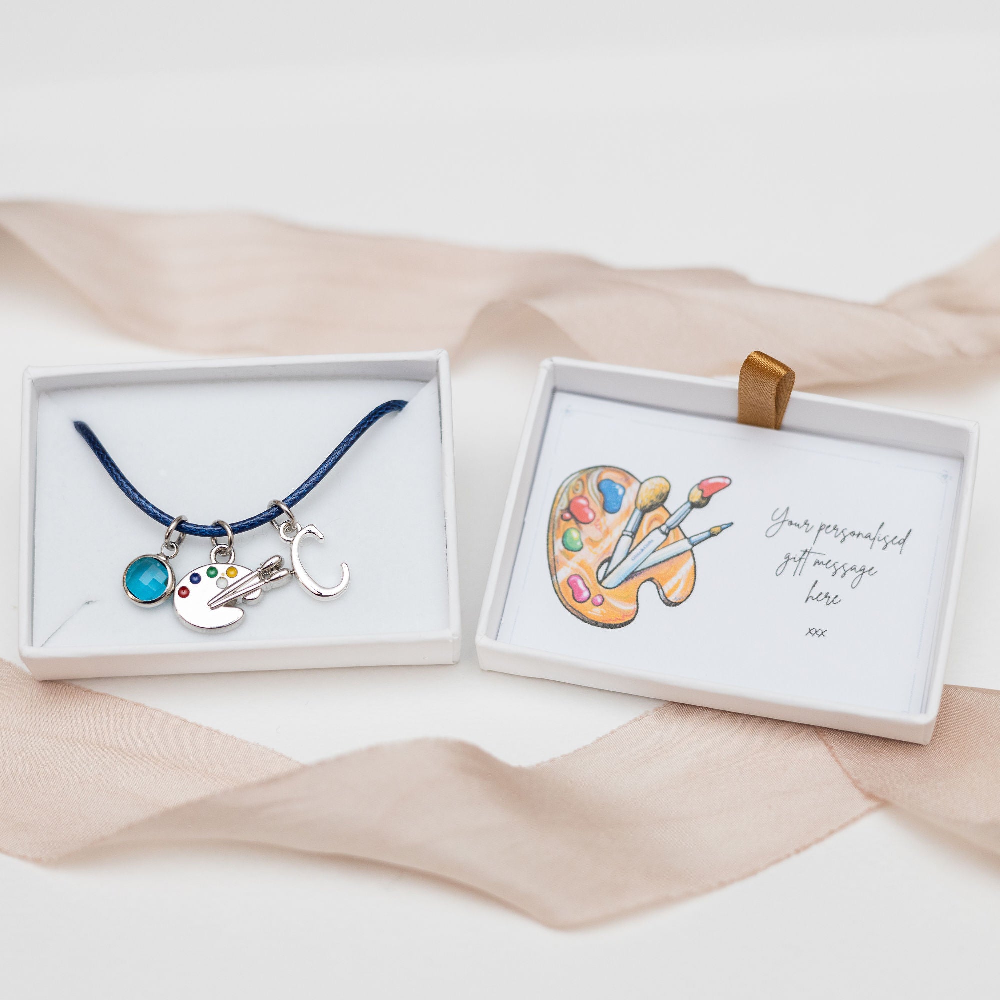 Personalised Paint Cord Bracelet