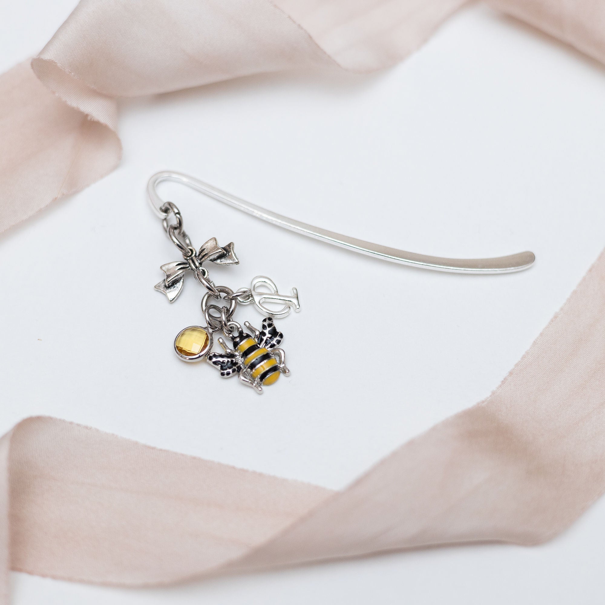 Personalised Bumble Bee Bookmark