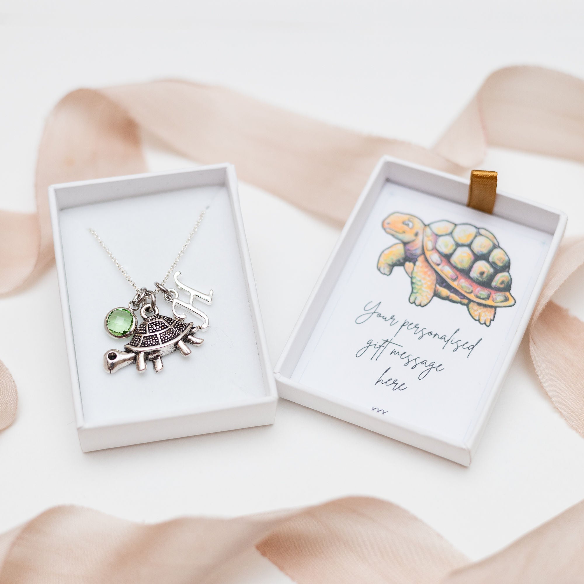Personalised Tortoise Necklace