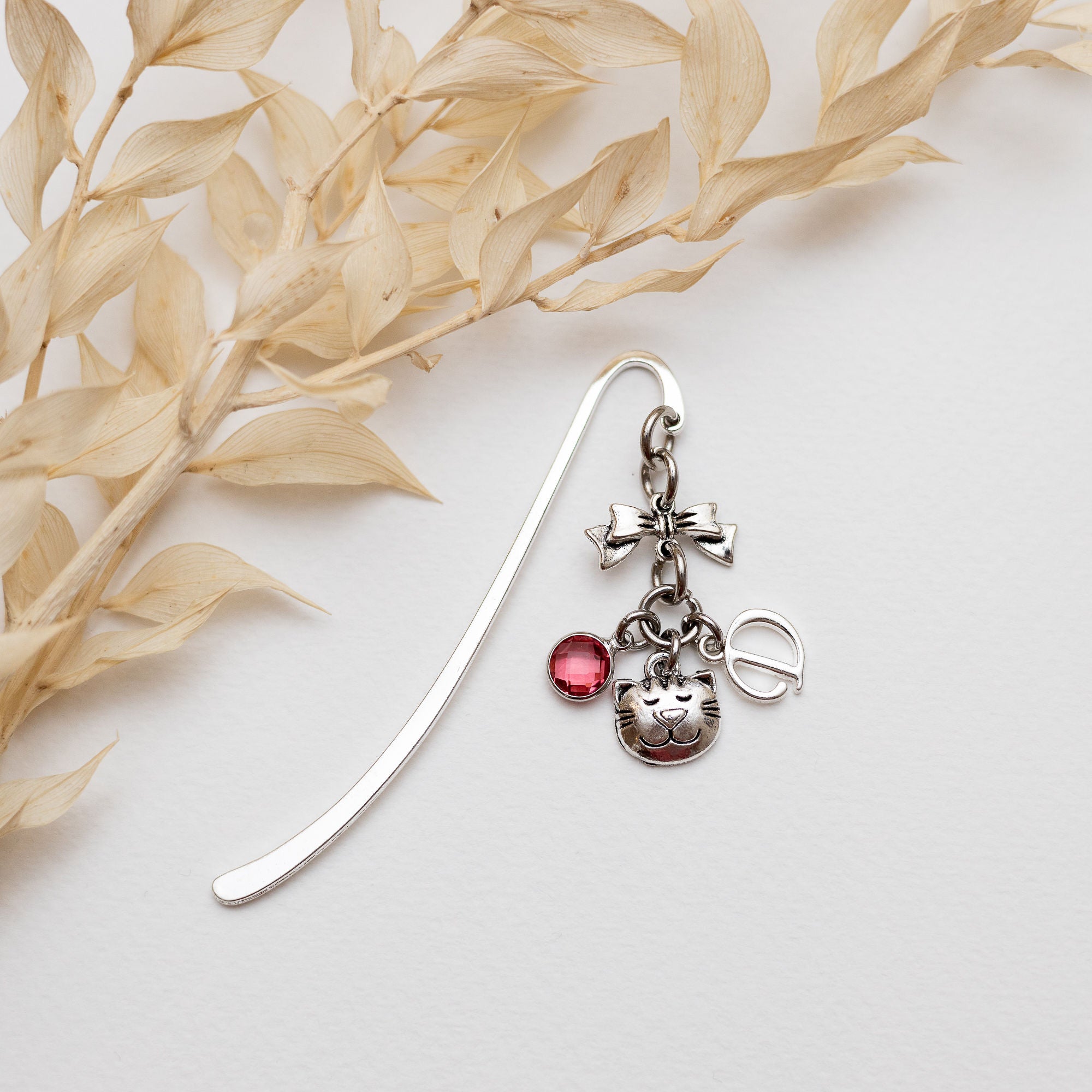 Personalised Cat Face Bookmark