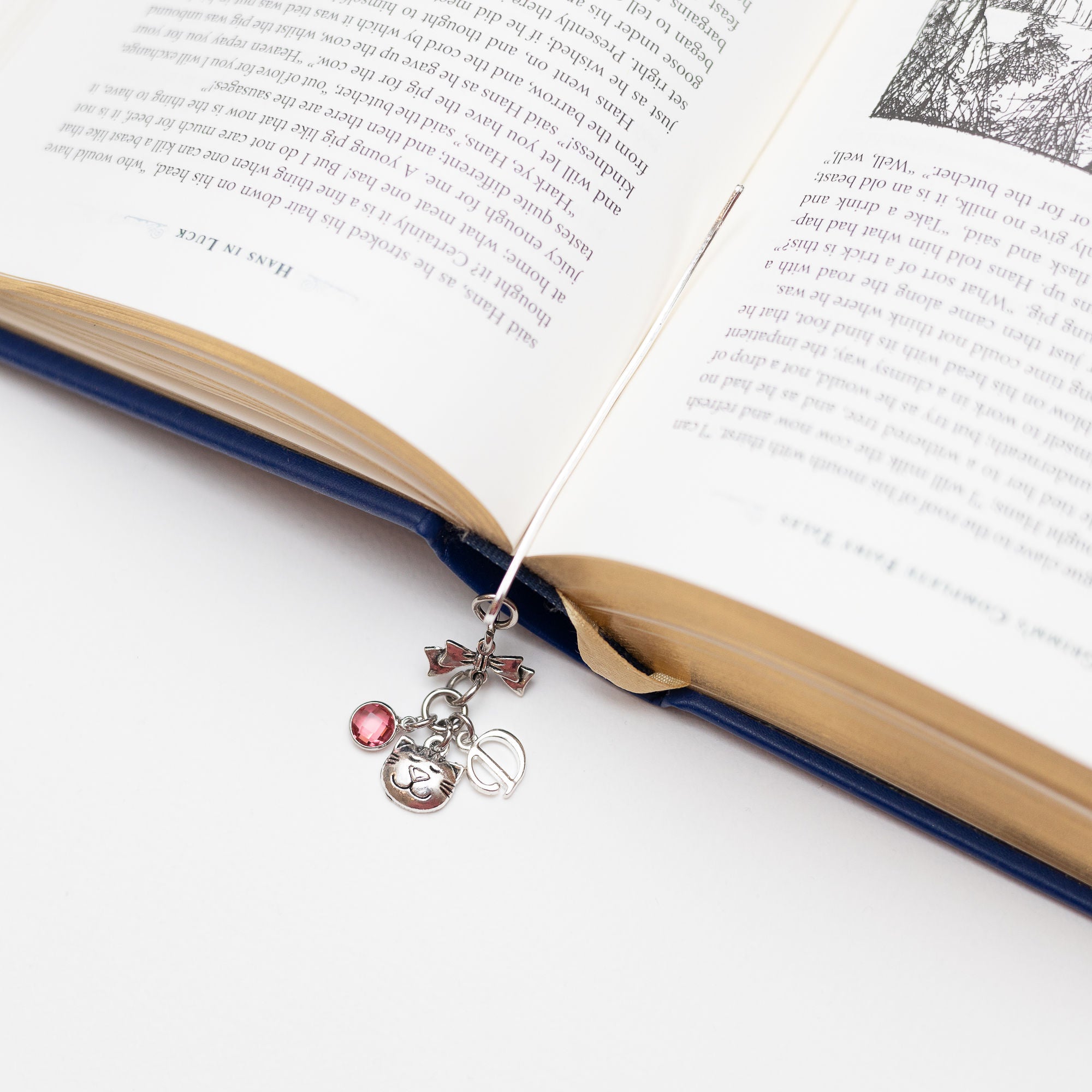 Personalised Cat Face Bookmark
