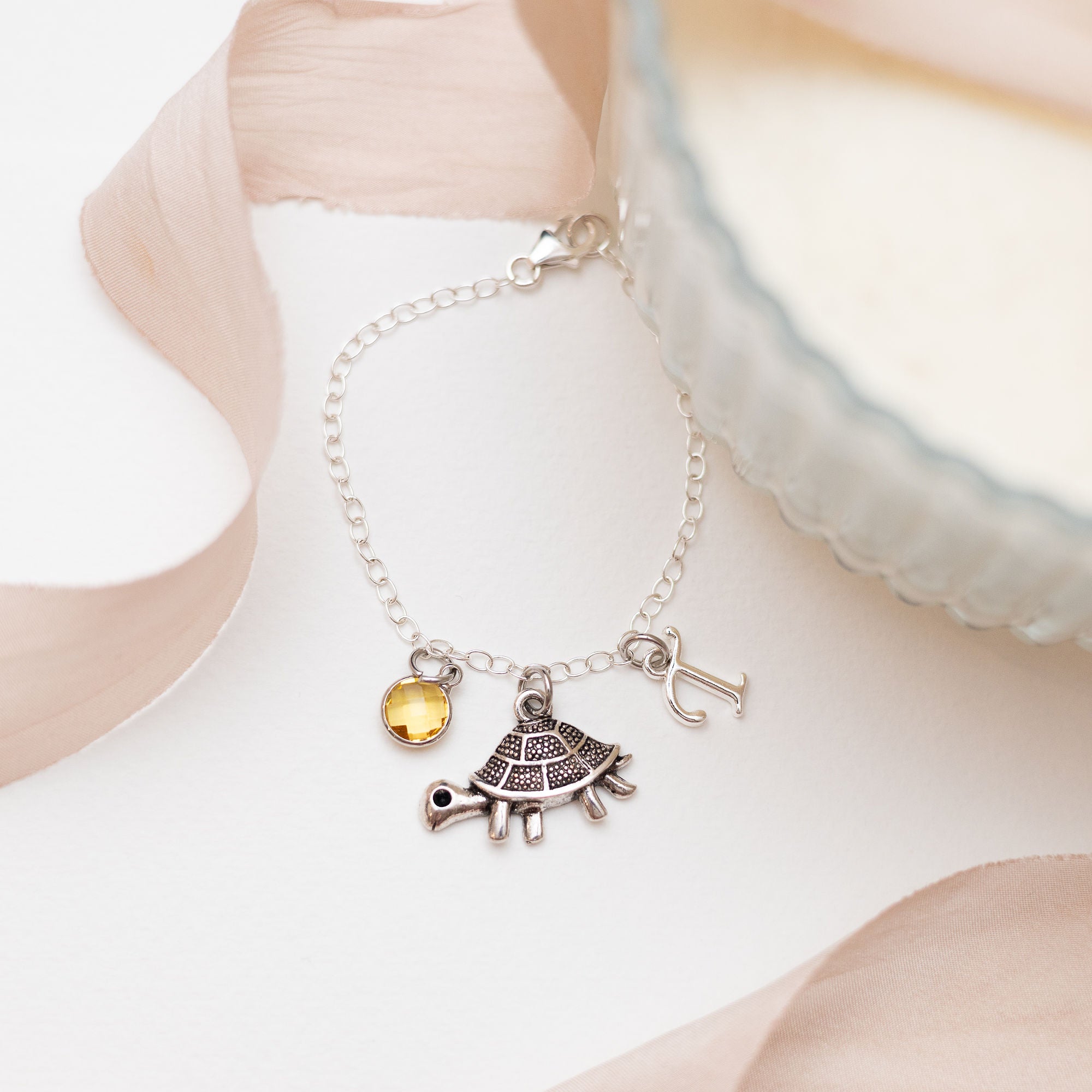 Personalised Tortoise Bracelet