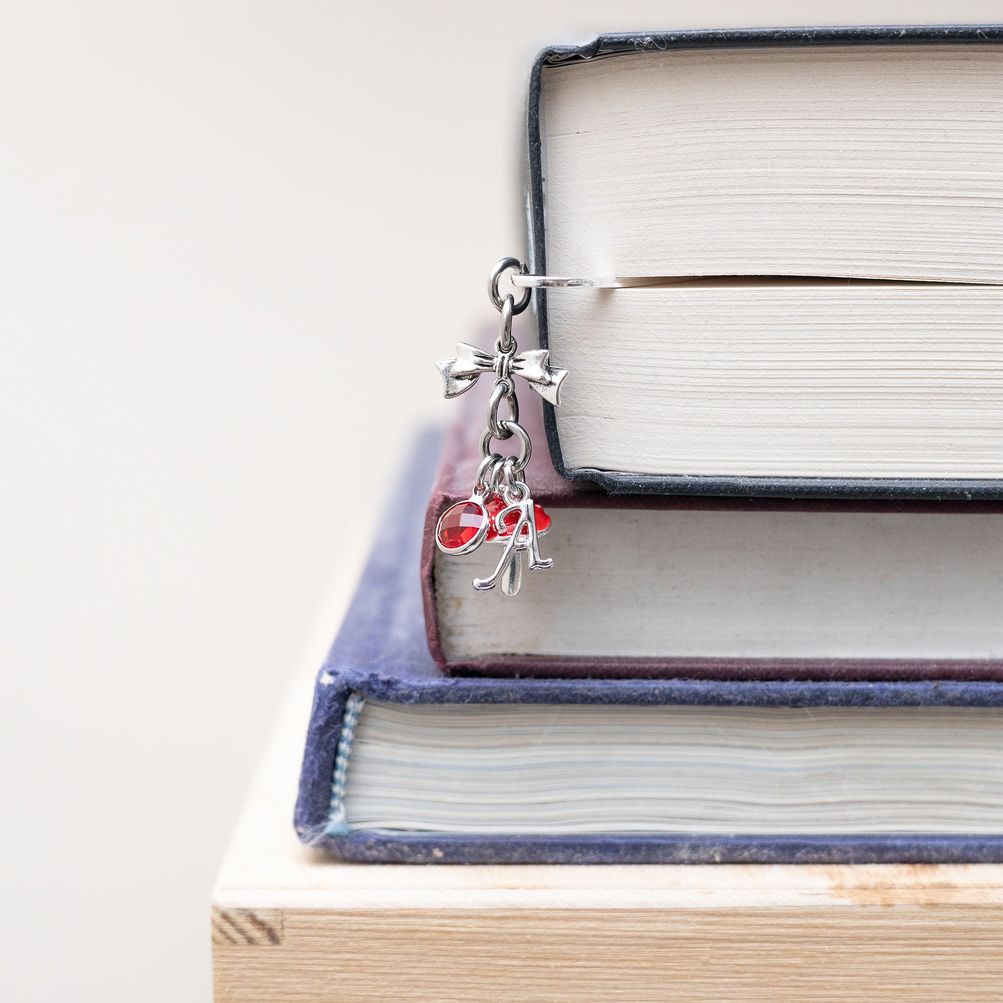 Personalised Red Toadstool Bookmark