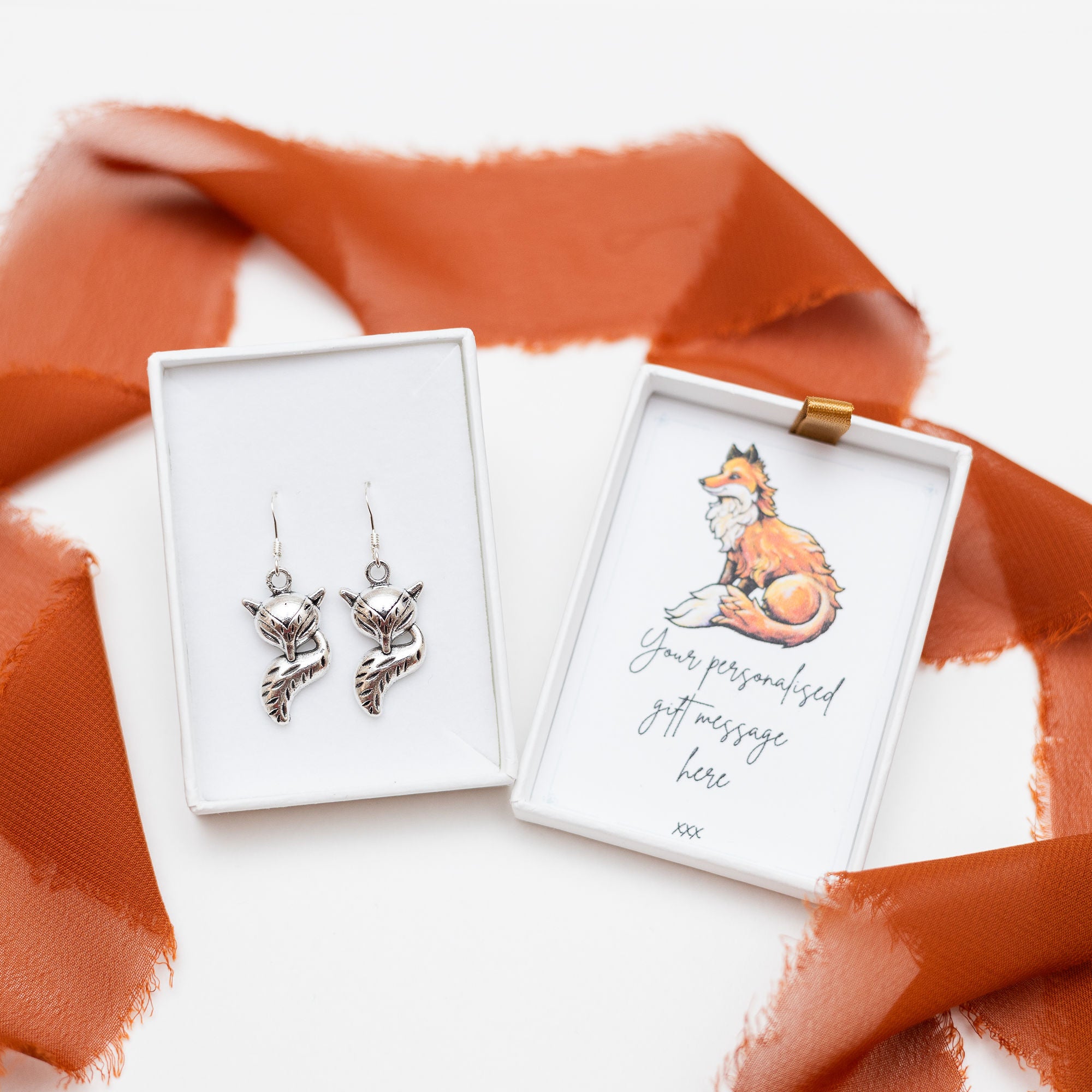 Fox Charm Earrings