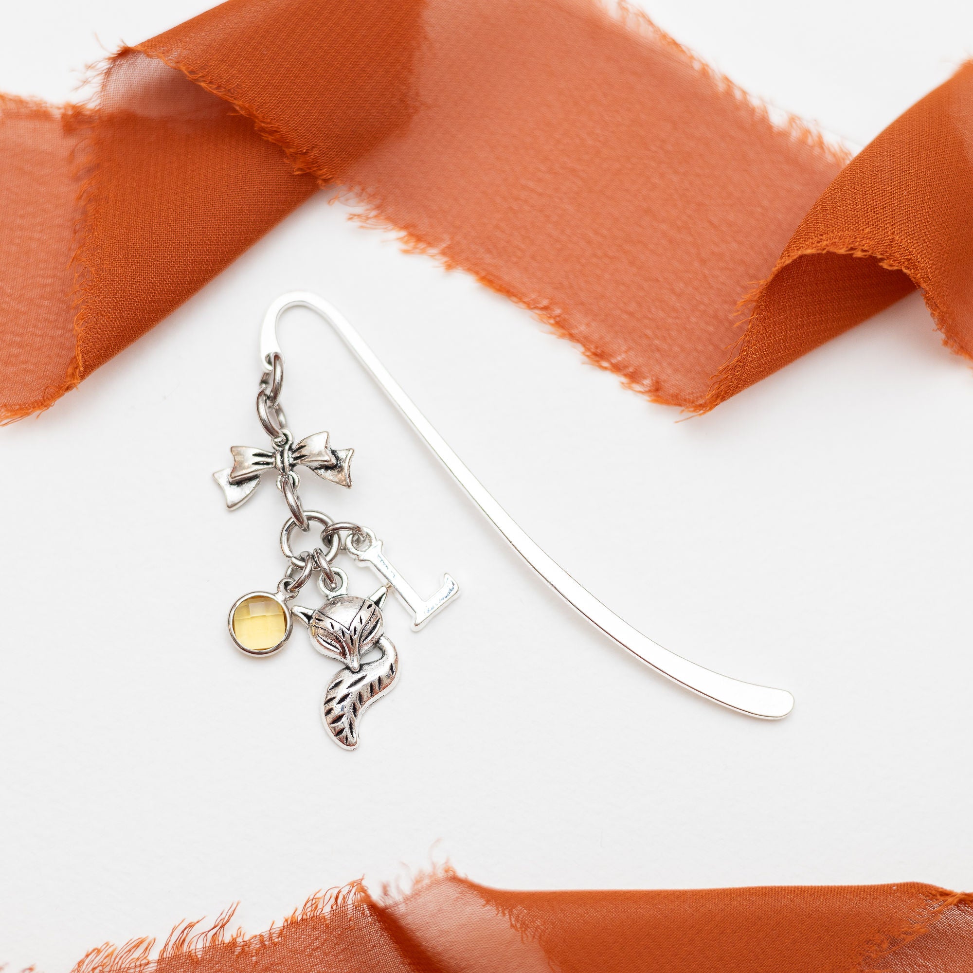 Personalised Fox Bookmark