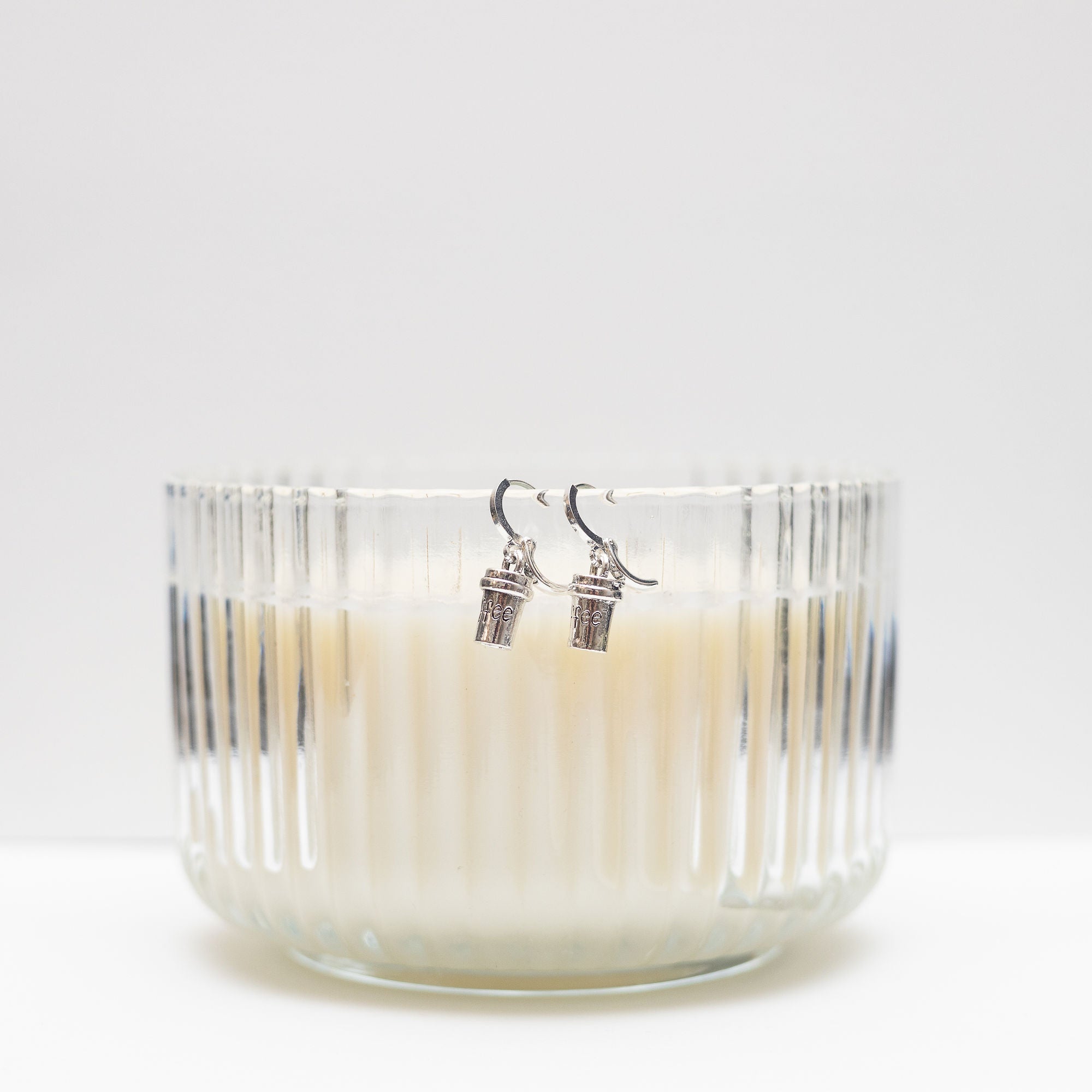 Coffee Charm Earrings