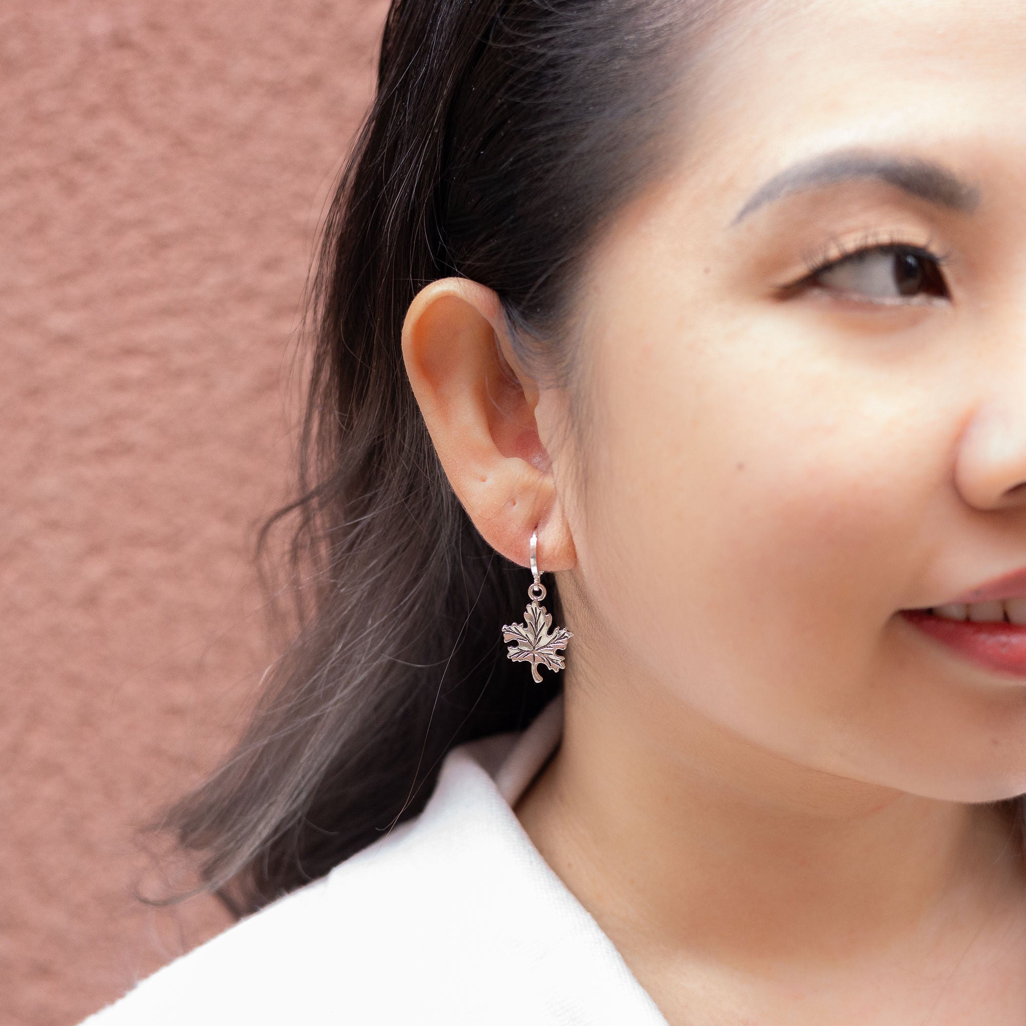 Maple leaf Charm Earrings