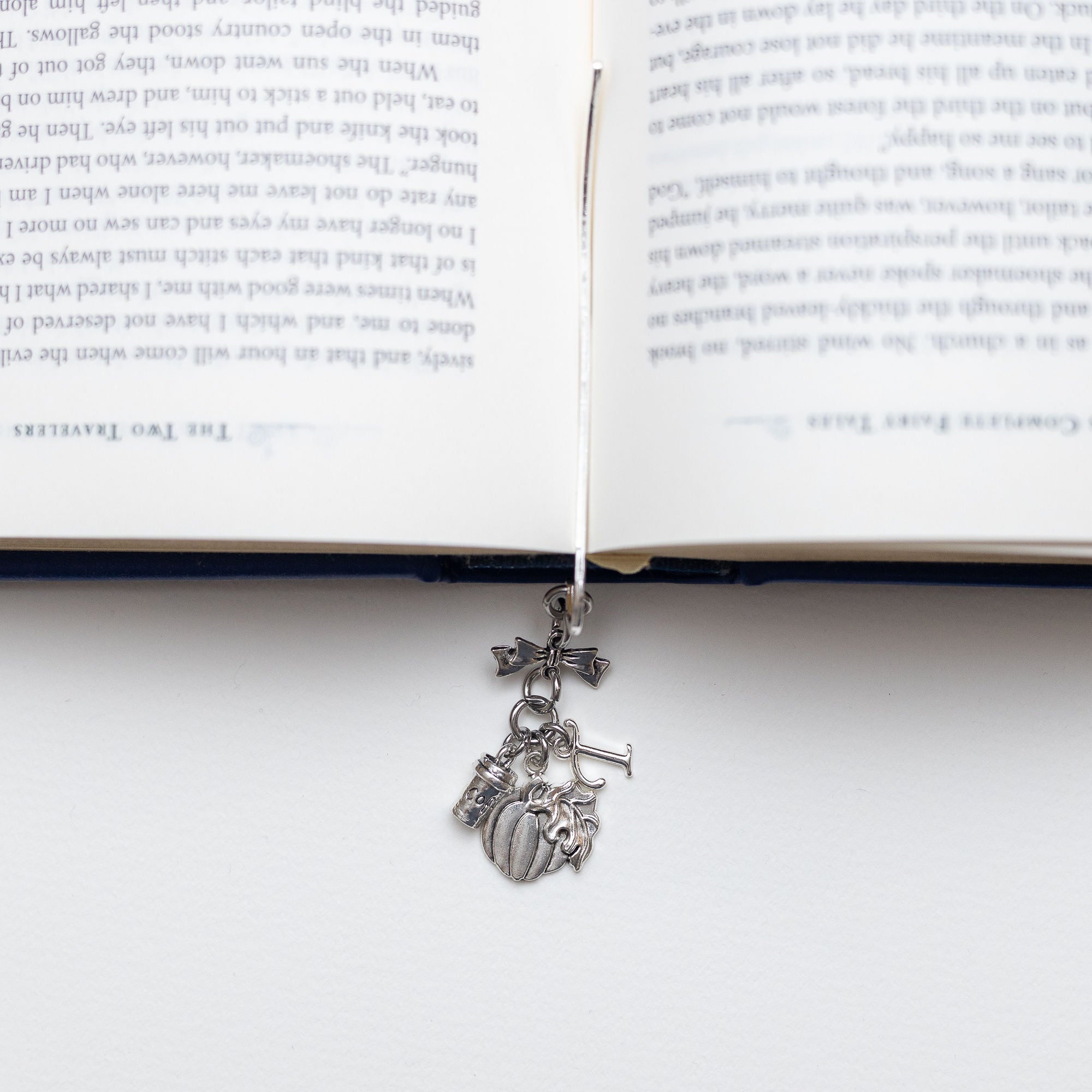 Personalised Pumpkin Spice Coffee Bookmark