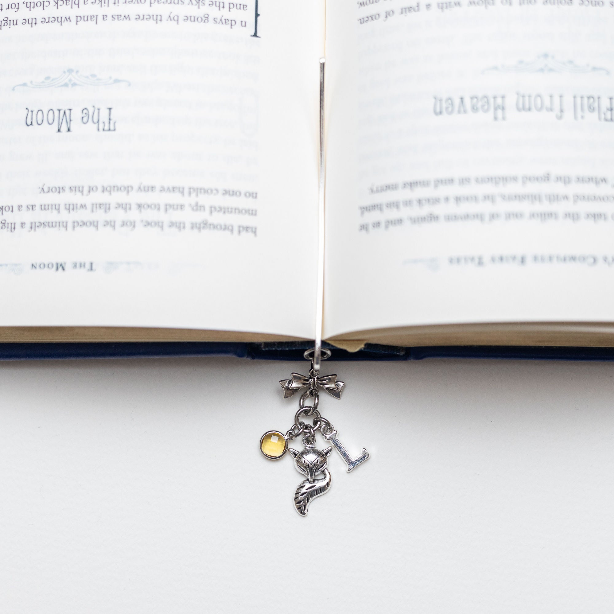 Personalised Fox Bookmark