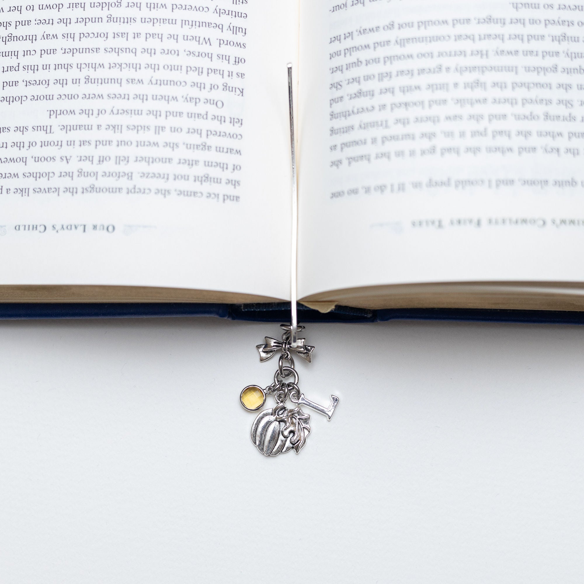 Personalised Pumpkin Bookmark