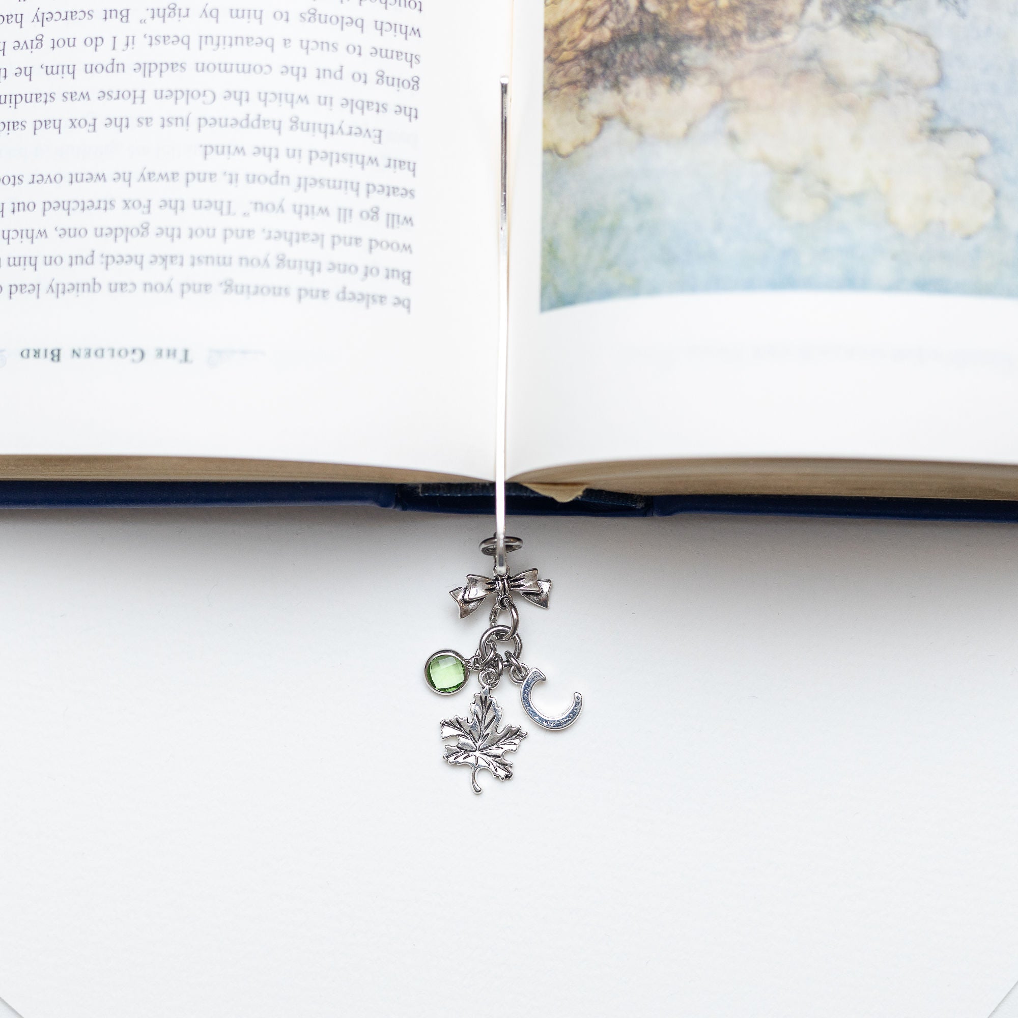 Personalised Maple Leaf Bookmark