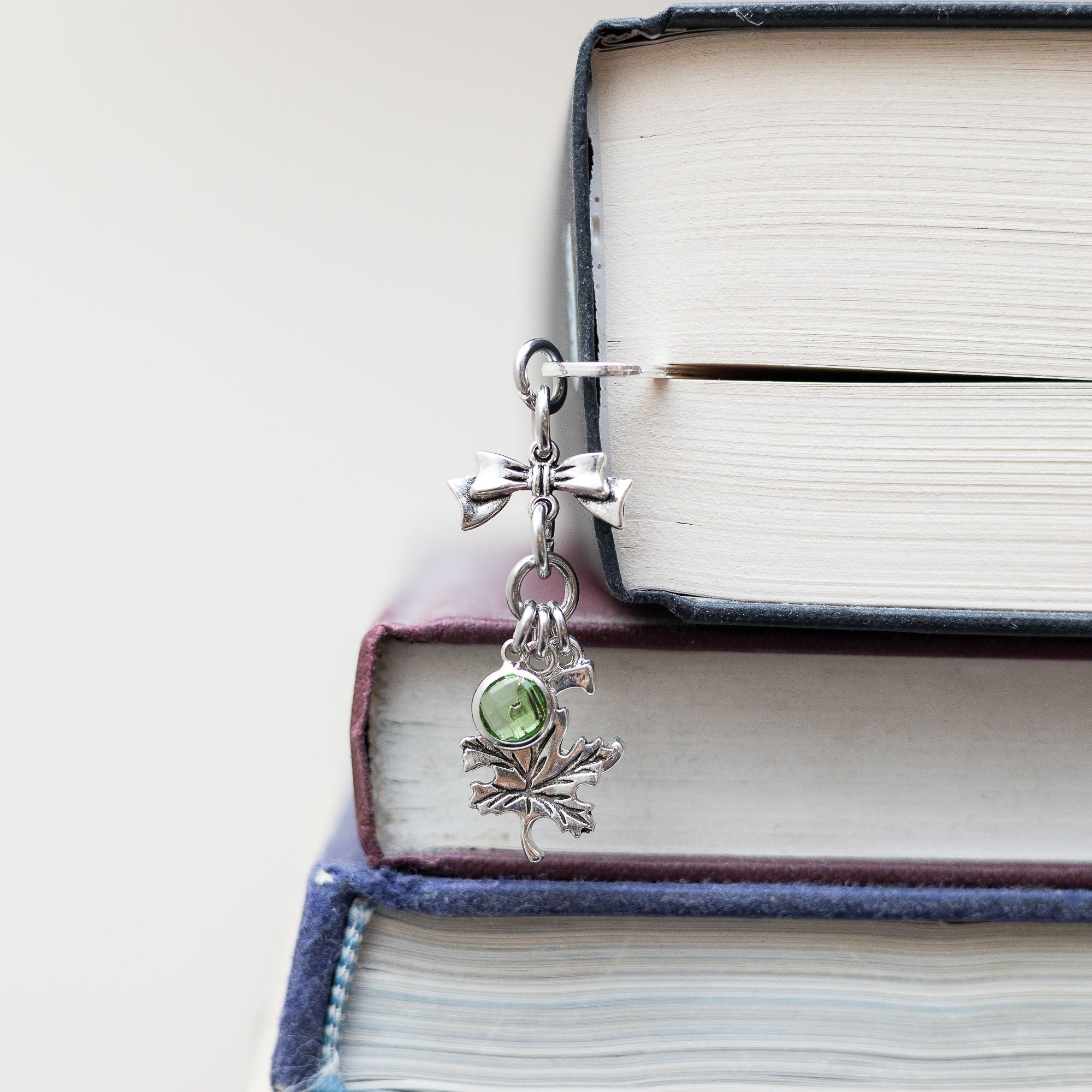 Personalised Maple Leaf Bookmark
