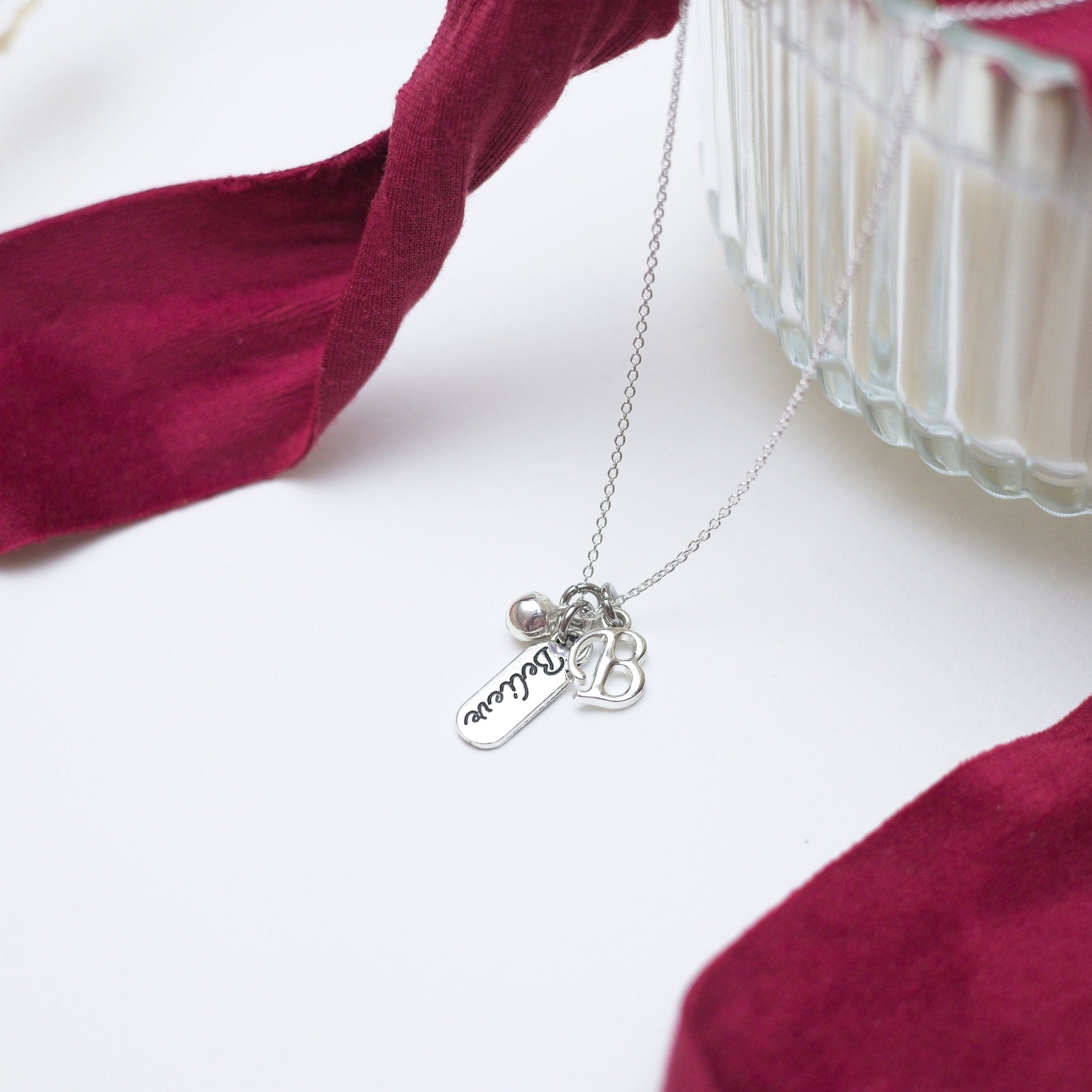 Personalised Believe Necklace