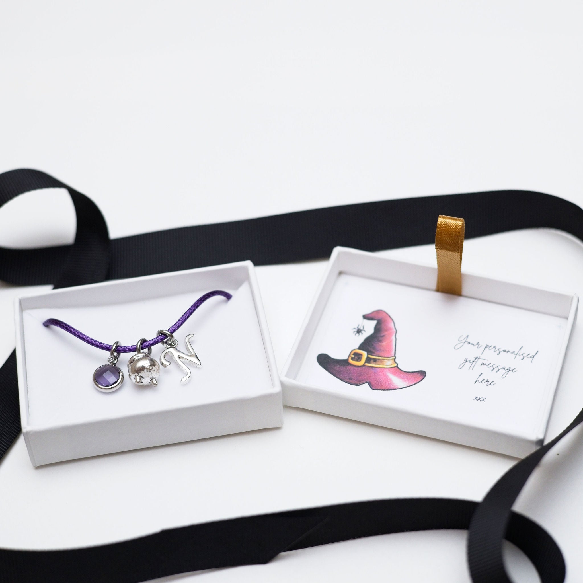 Personalised Cauldron Cord Bracelet