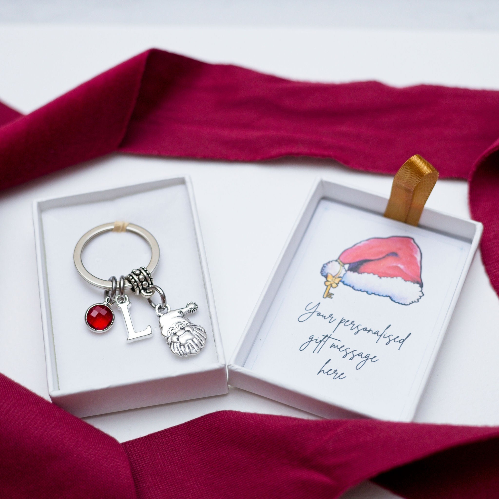 Personalised Santa Claus Keyring