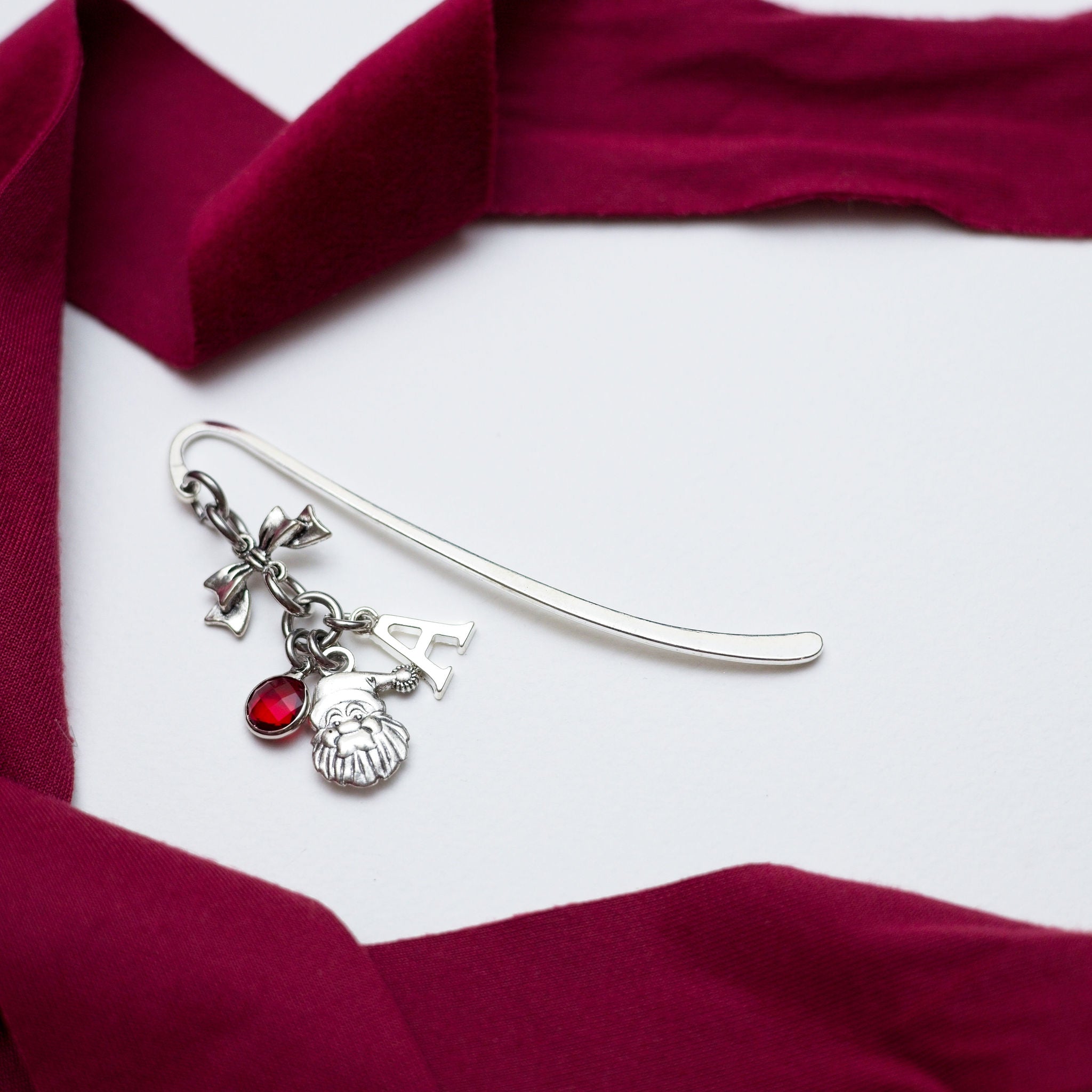 Personalised Santa Claus Bookmark